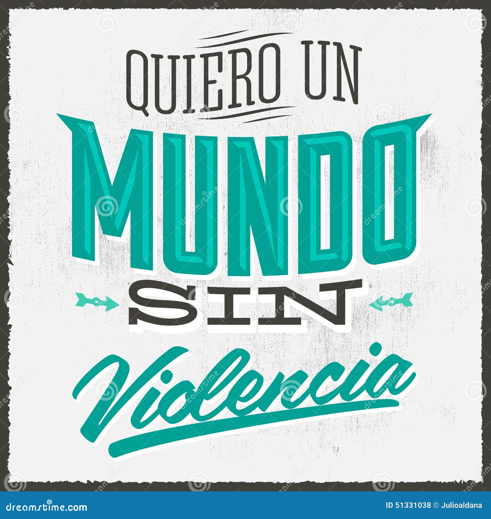 quiero un mundo sin violencia - i want a world without violence