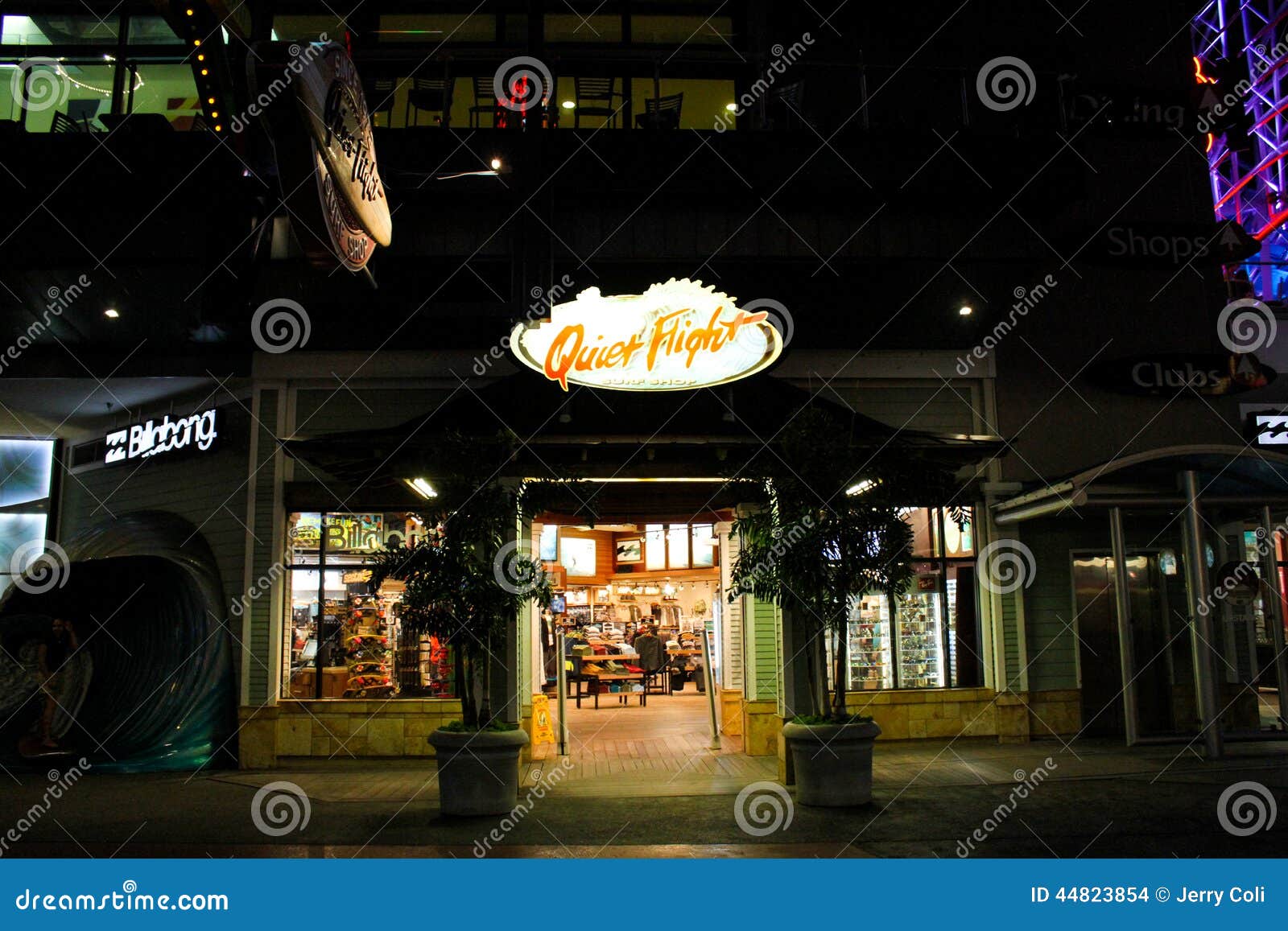 Quiet Flight Located at Universal City in Orlando, Florida Editorial