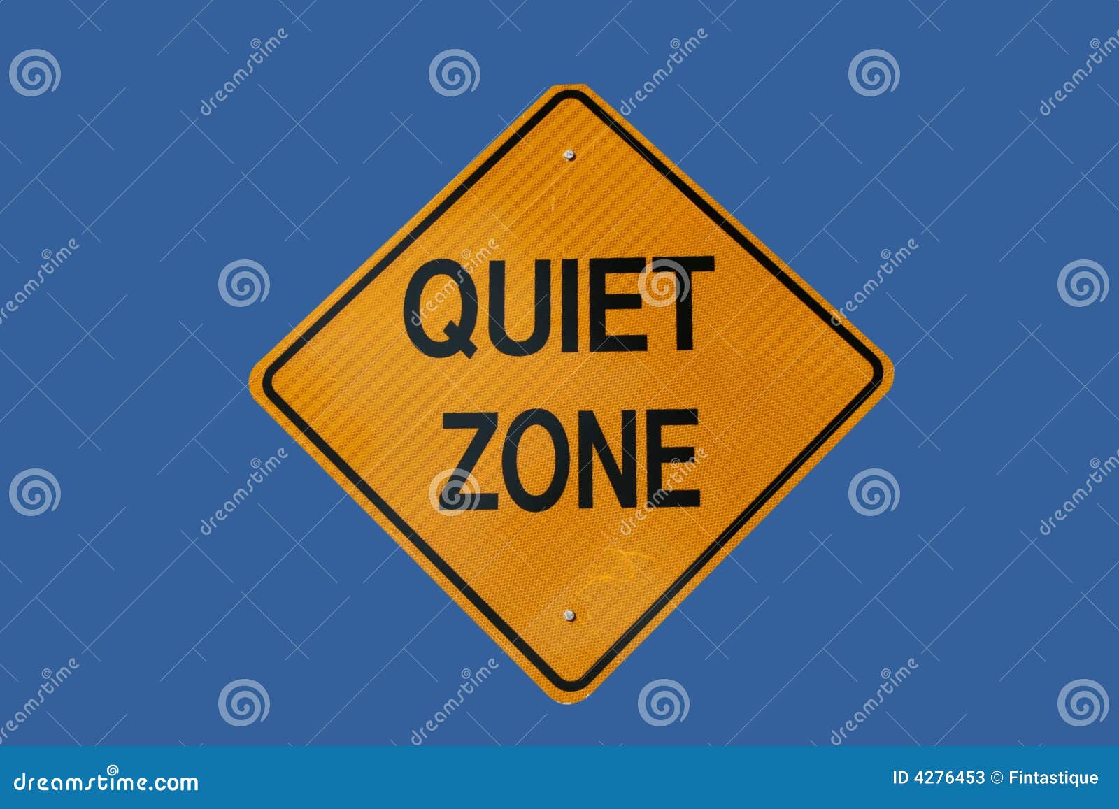 quiet zone sign