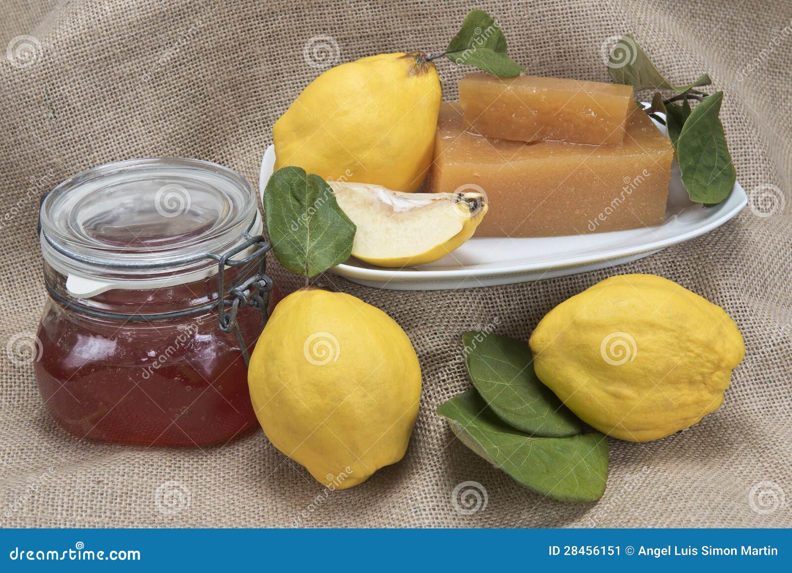 Quince cheese and jelly stock image. Image of clipping 28456151
