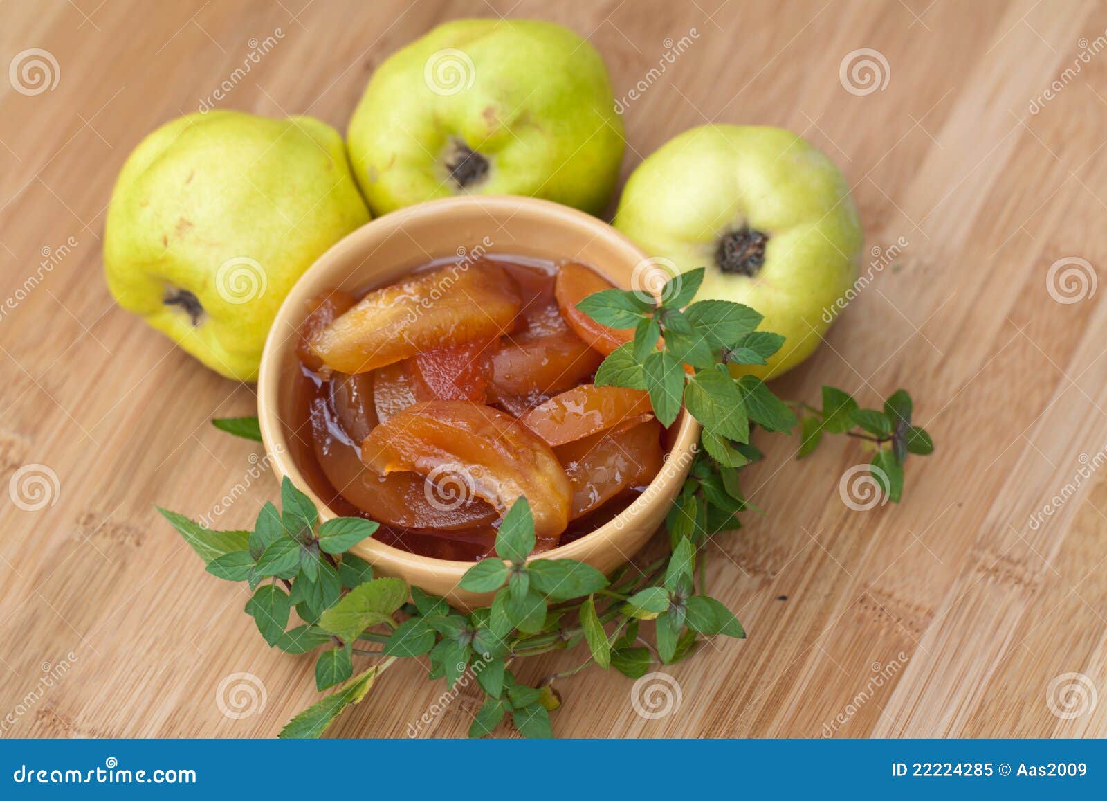 Quince jam stock image. Image of yummy, sugar, green 22224285