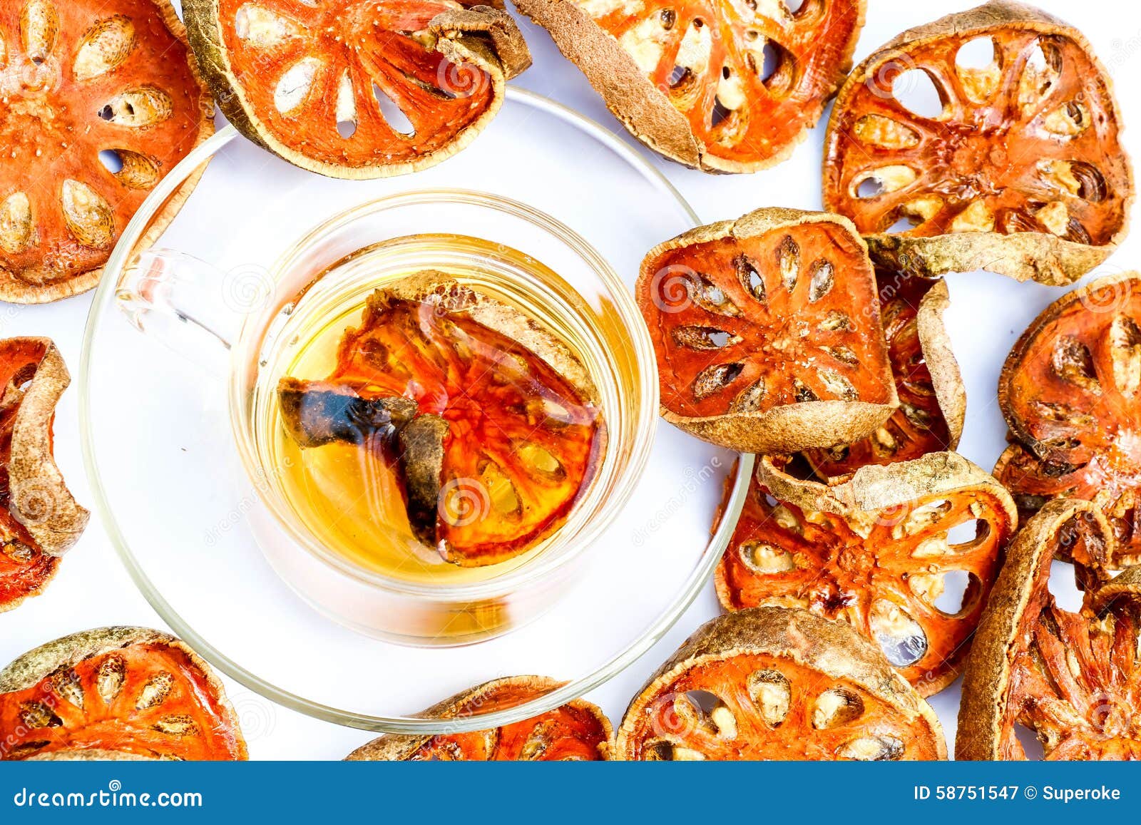 Quince tea stock image. Image of drink, mellow, dried 58751547