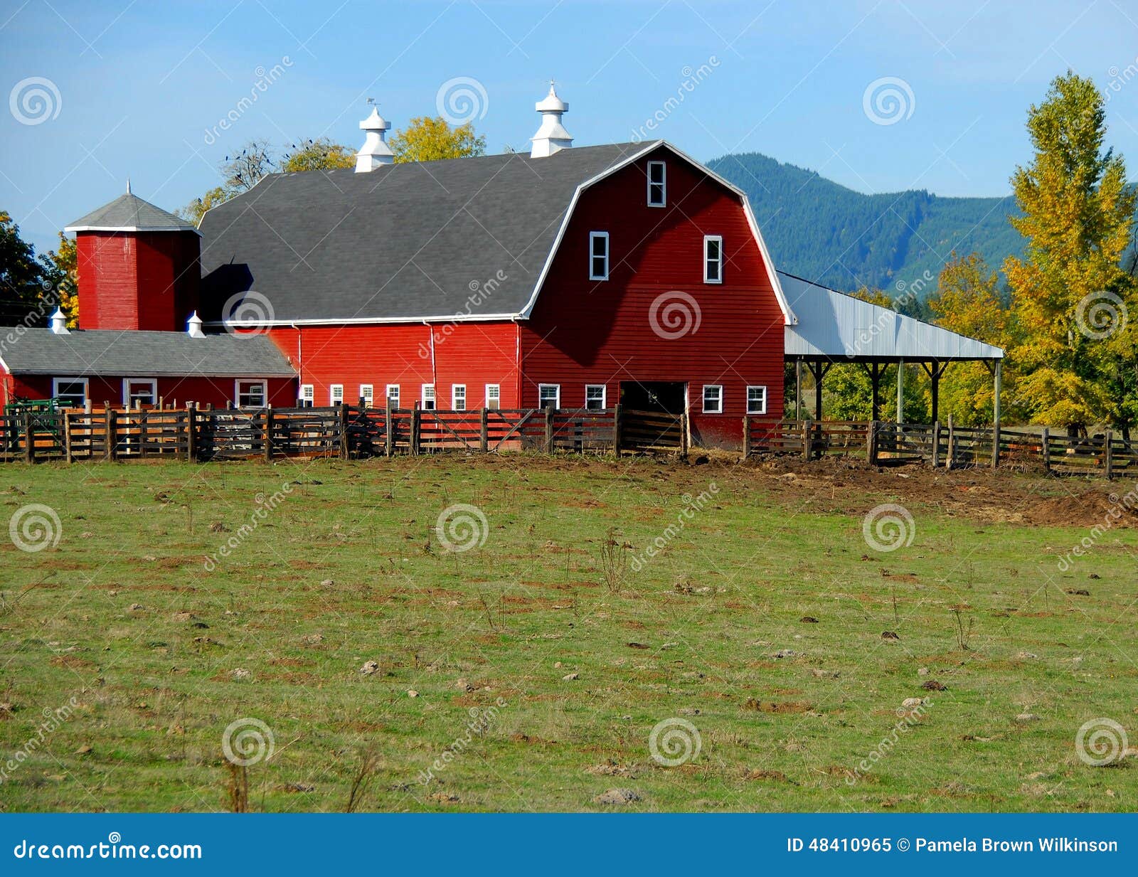 the quintessential red barn