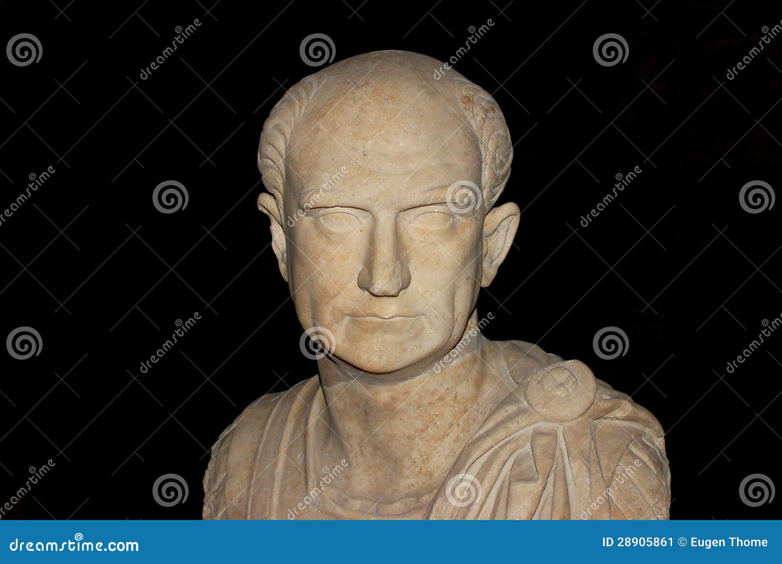 Quintus Petronius Modestus stock image. Image of museum 28905861