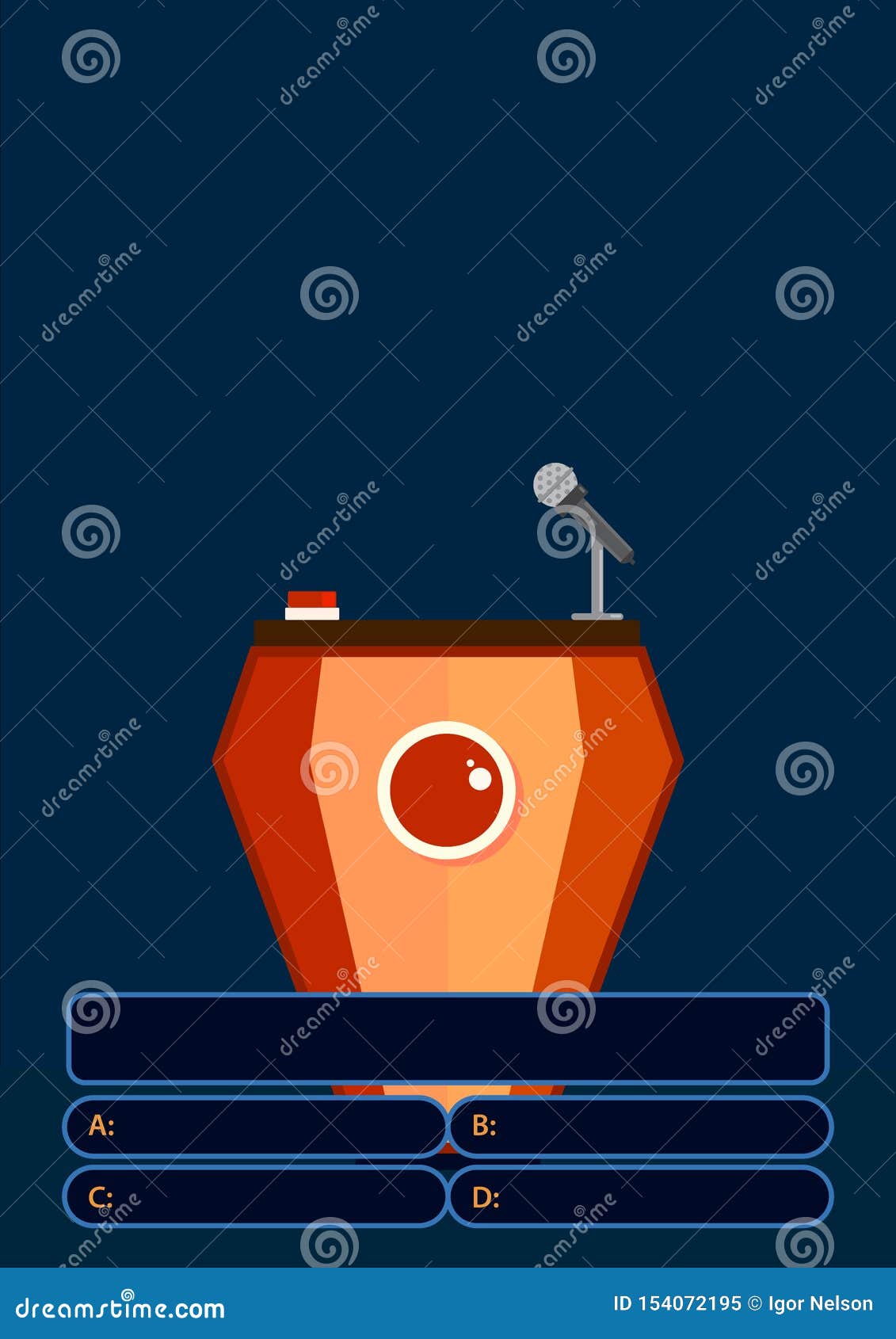 Quiz Brainy Game With Question Quiz Game With Answers Colorful Flat Quiz Brainy Game With Question Quiz Game With Answers Colorful Flat