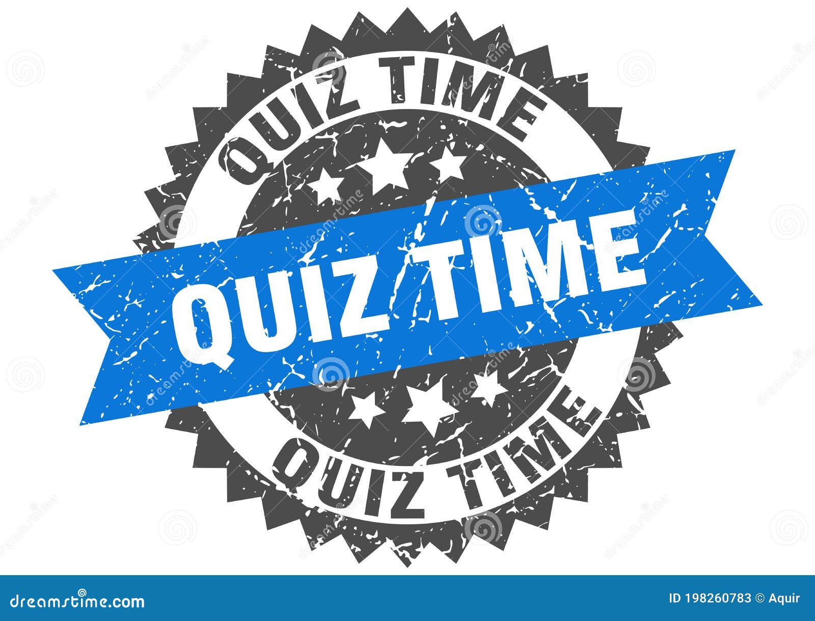 quiz time ribbon. quiz time isolated band sign. quiz time banner Stock  Vector