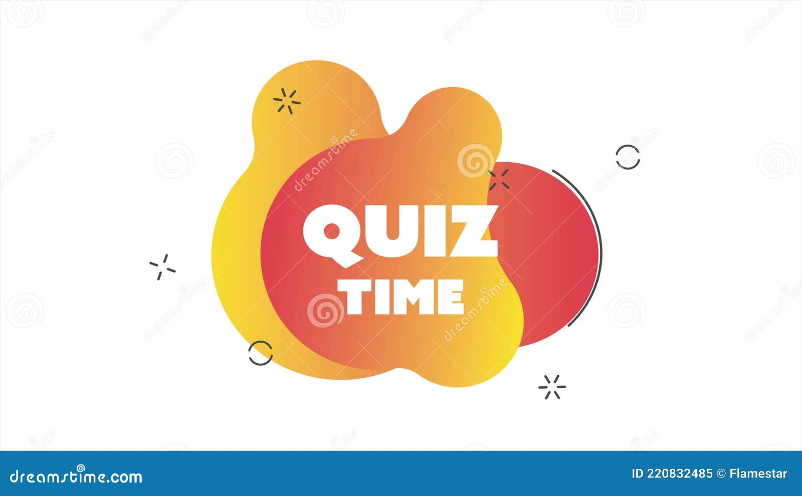 Quiz Time Banner. Vector Banner. Graphic by DG-Studio · Creative Fabrica