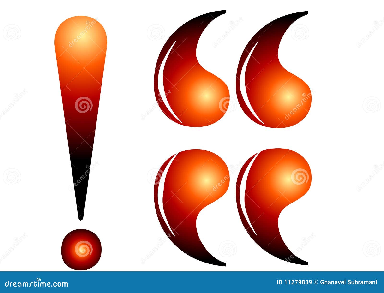 Quotation Mark stock illustration. Illustration of comma - 11279839