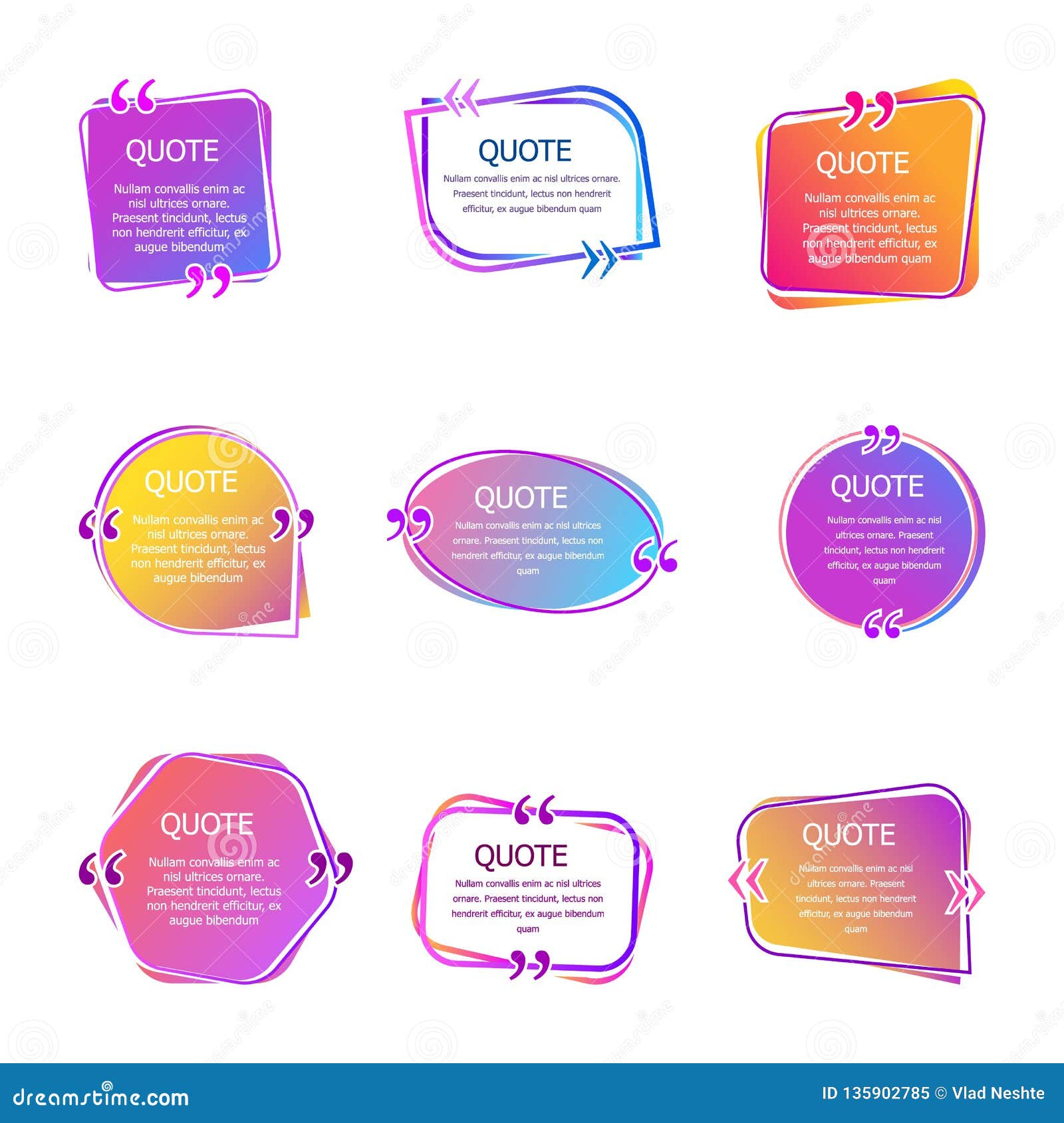 colored speech bubble template