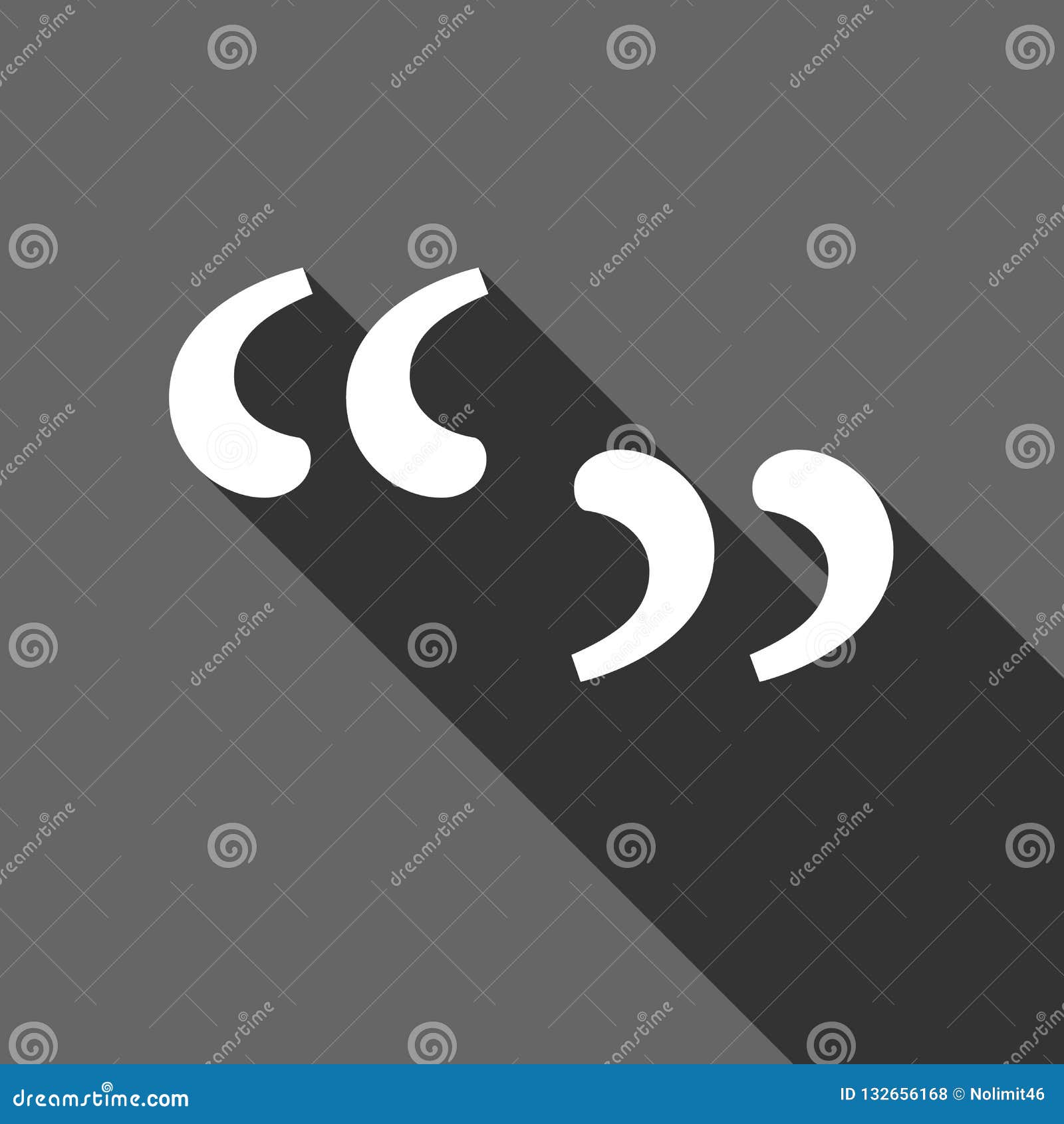 Download Quote Sign Icon. Quotation Mark Symbol. Double Quotes At The Beginning Of Words. Vector ...