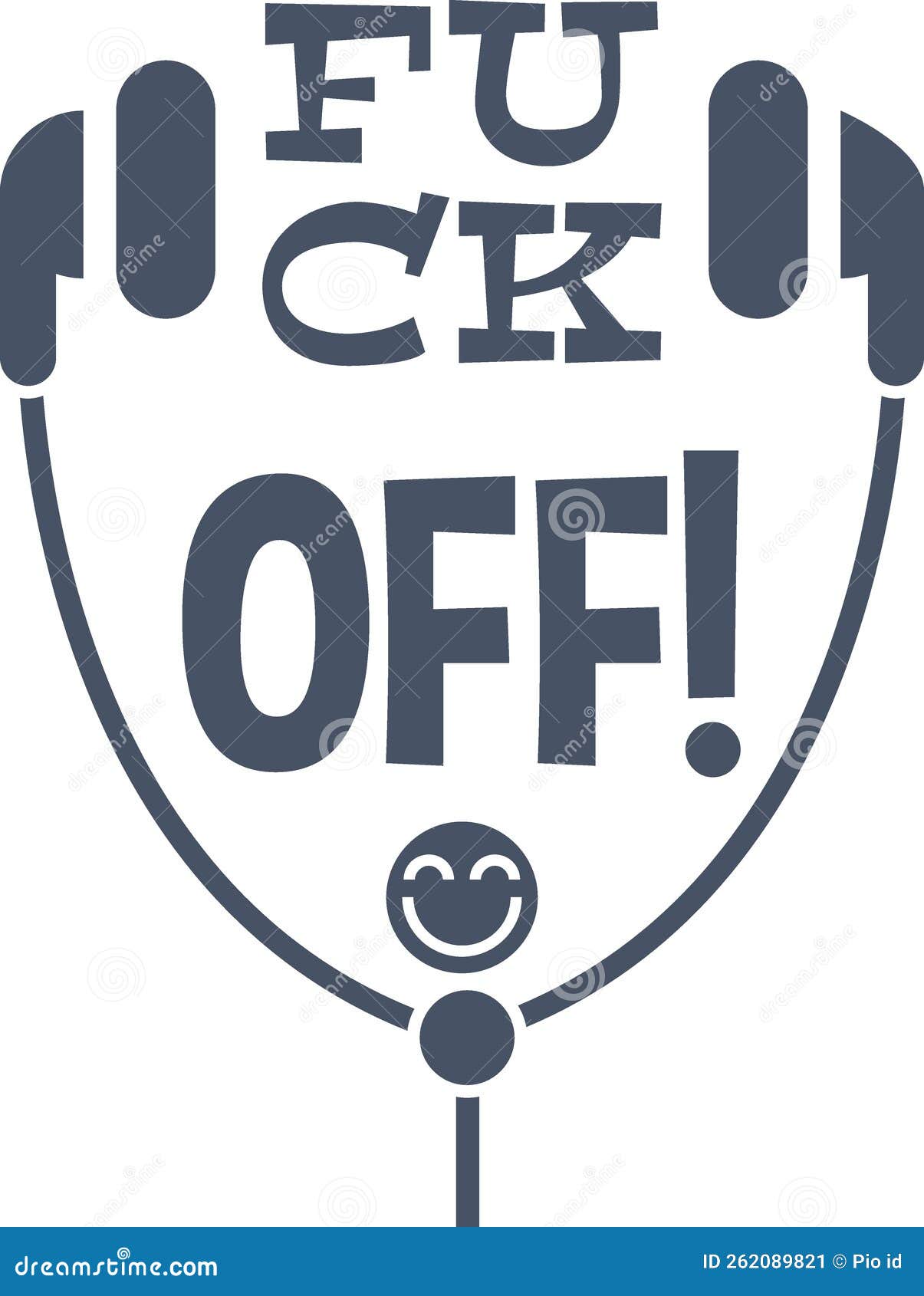 QUOTES HEADSET of stock vector. Illustration of skateboard 262089821