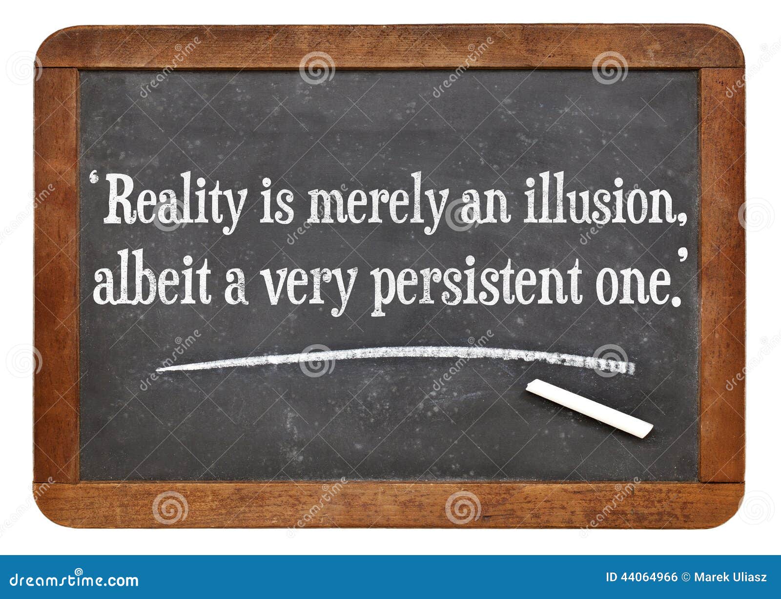 Realite Comme Citation D Illusion Photo Stock Image Du Perception Inspiration