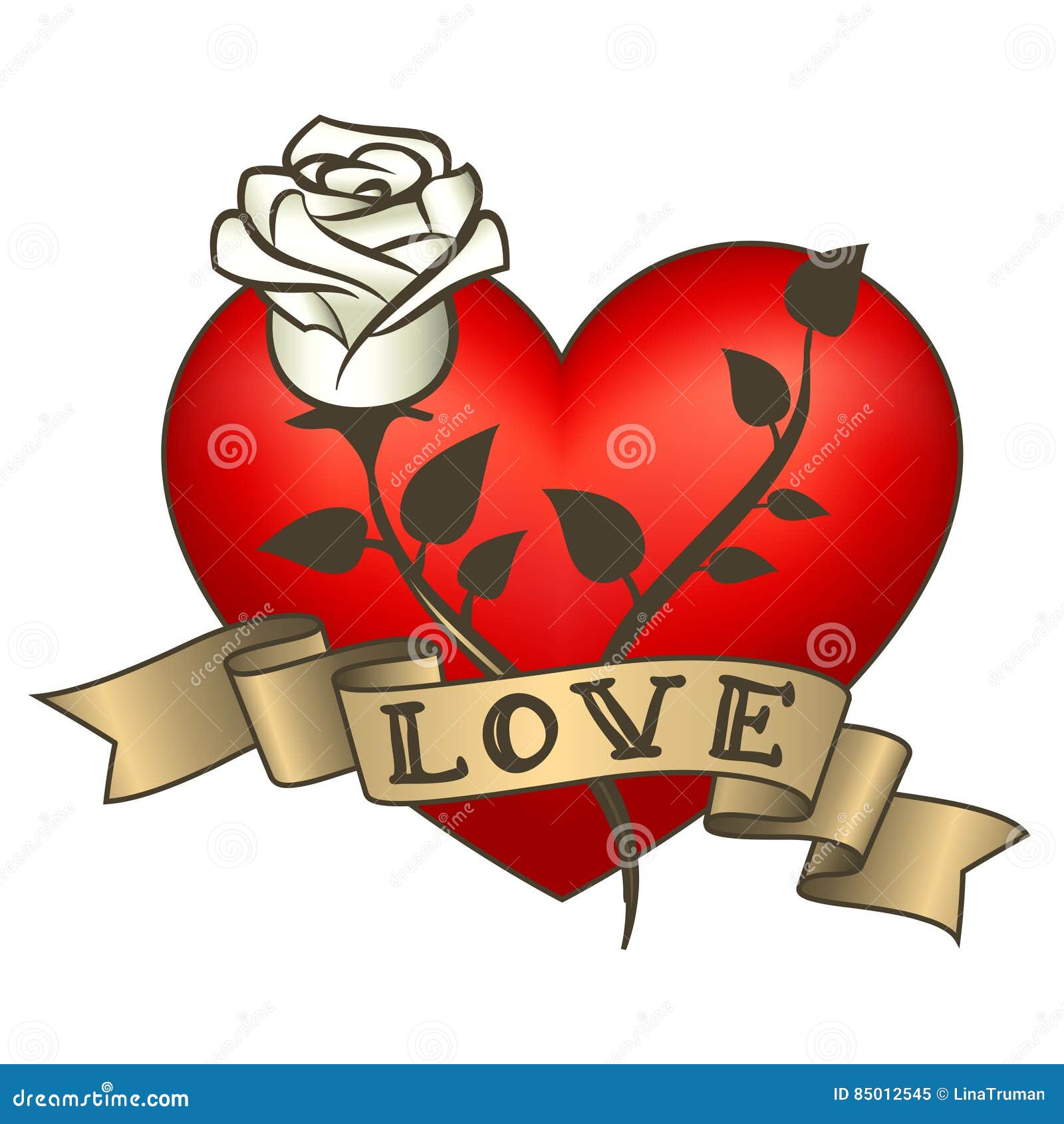 Retro Coeur De Tatouage Avec Des Rubans D Or Carte Heureuse De Jour Du S De Valentine Illustration De Vecteur Illustration Du Tatouage Coeur Retro Coeur De Tatouage Avec Des Rubans D Or Carte Heureuse De Jour Du S De Valentine Illustration De Vecteur Illustration Du Tatouage Coeur