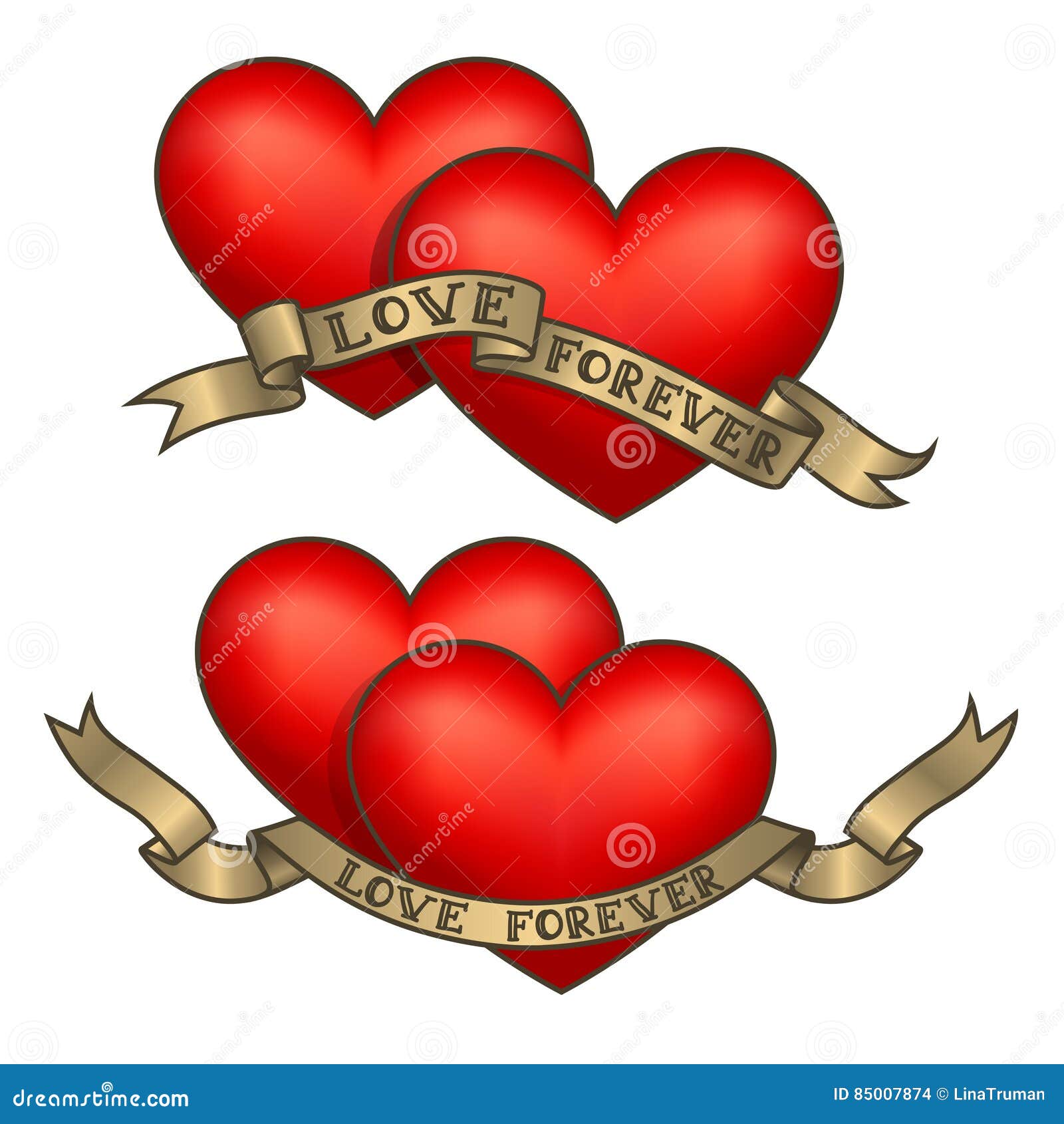 Retros Coeurs De Tatouage Avec Des Rubans D Or Carte Heureuse De Jour Du S De Valentine Illustration De Vecteur Illustration Du Jour Carte Retros Coeurs De Tatouage Avec Des Rubans D Or Carte Heureuse De Jour Du S De Valentine Illustration De Vecteur Illustration Du Jour Carte
