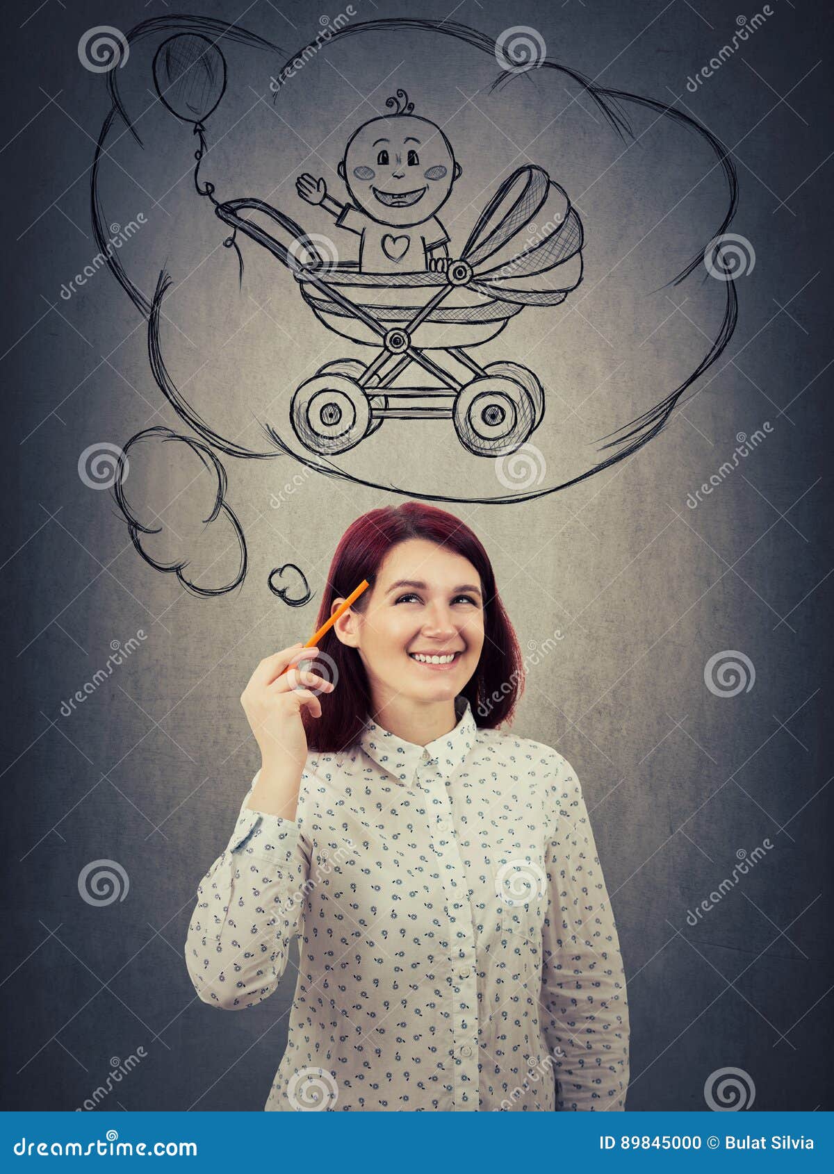 Rever D Un Bebe Photo Stock Image Du Avenir Reve Nuage