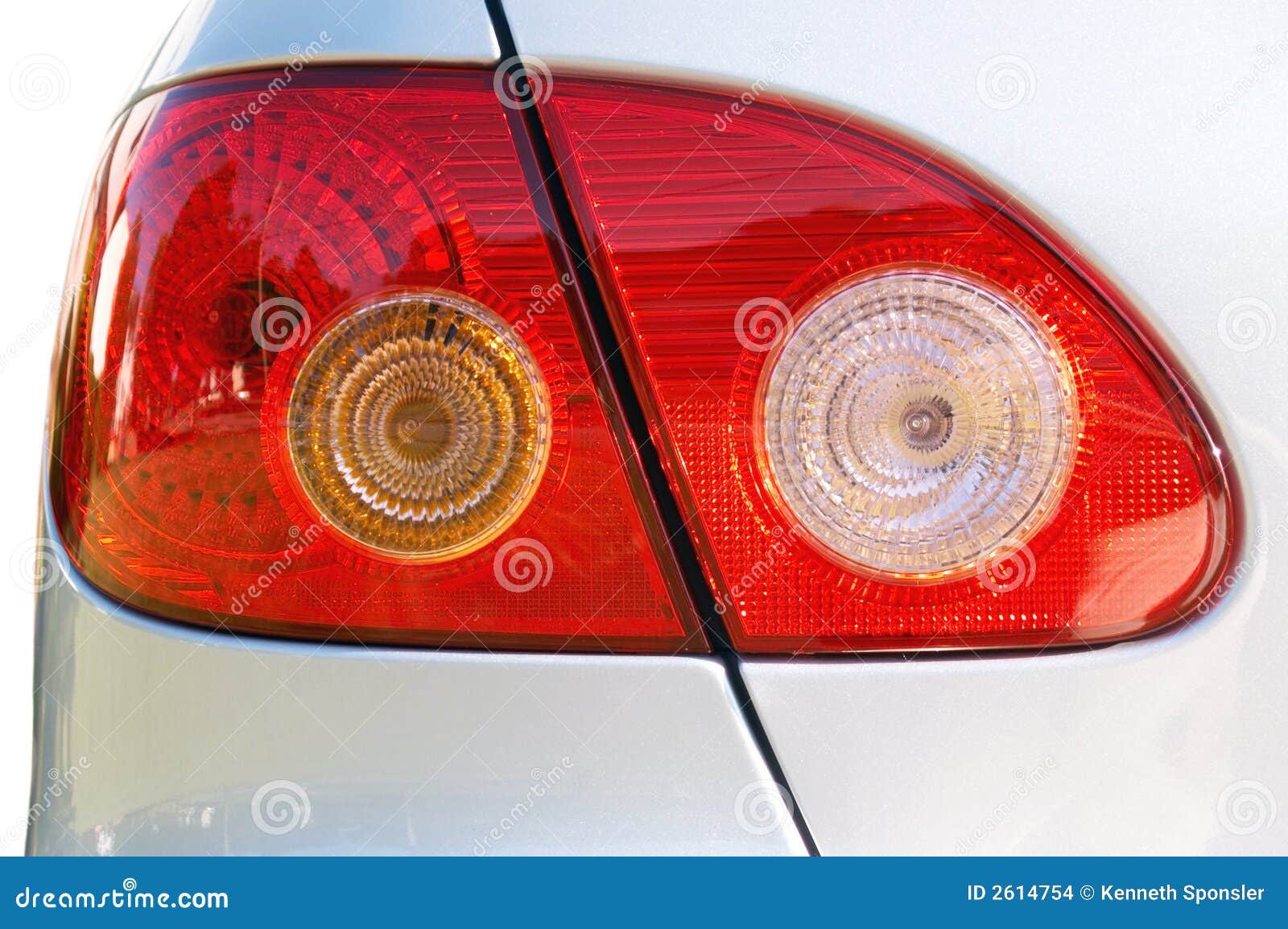 Rückseite des Auto hintere Licht Kofferraum Limousine neue ford  Stockfotografie - Alamy