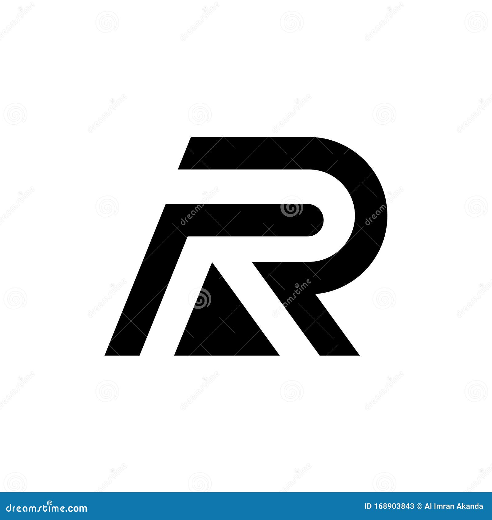 R Letter Logo Icon Mosaic Pattern Design Template Element. RR Logo ...