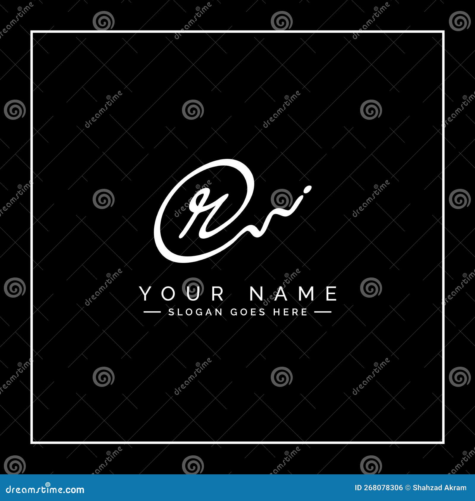Y Letter Signature Logo Vector Illustration 110187440