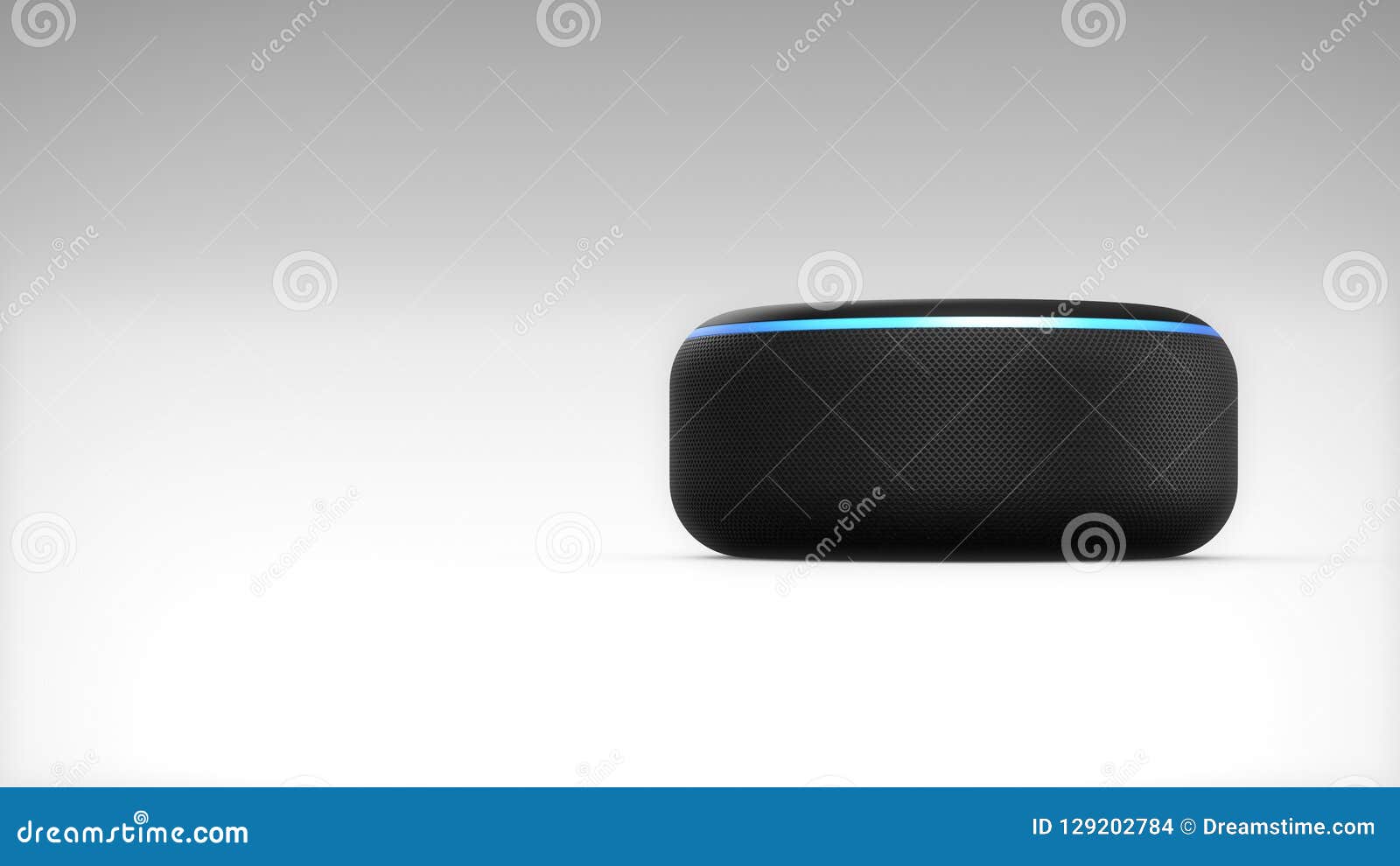 3ra Generación Del as Alexa Echo Dot Imagen de archivo editorial -  Ilustración de alexa, as: 129202784