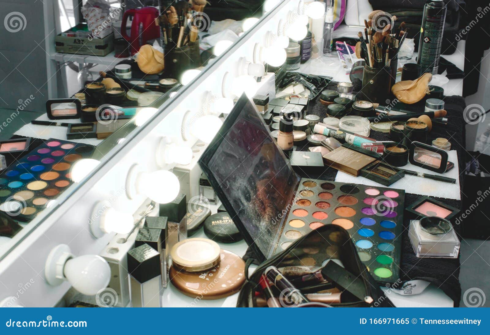 Rabat / Malta December 8 2019 Makeup Products, Accessories and Tools