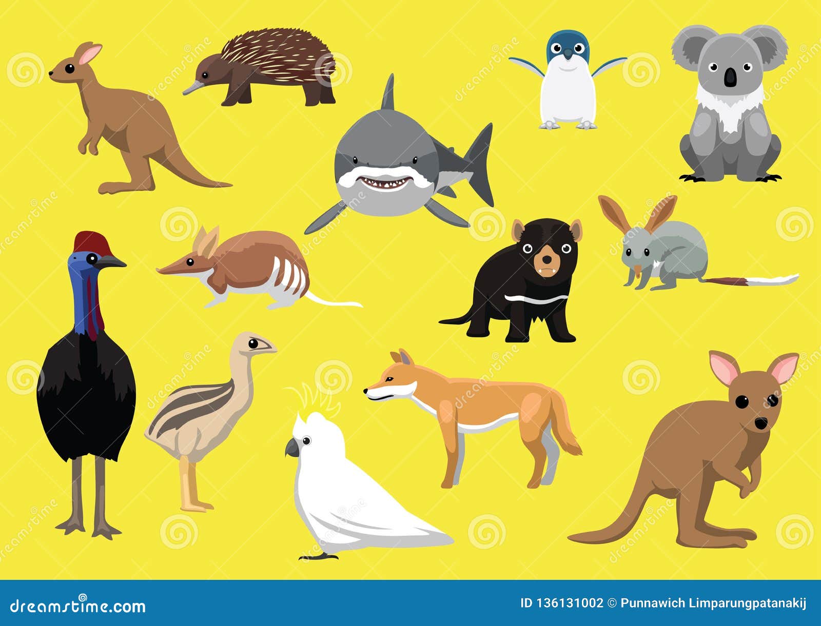 Australian Animals Cartoon Stock Illustrations – 2,332 Australian Animals  Cartoon Stock Illustrations, Vectors & Clipart - Dreamstime