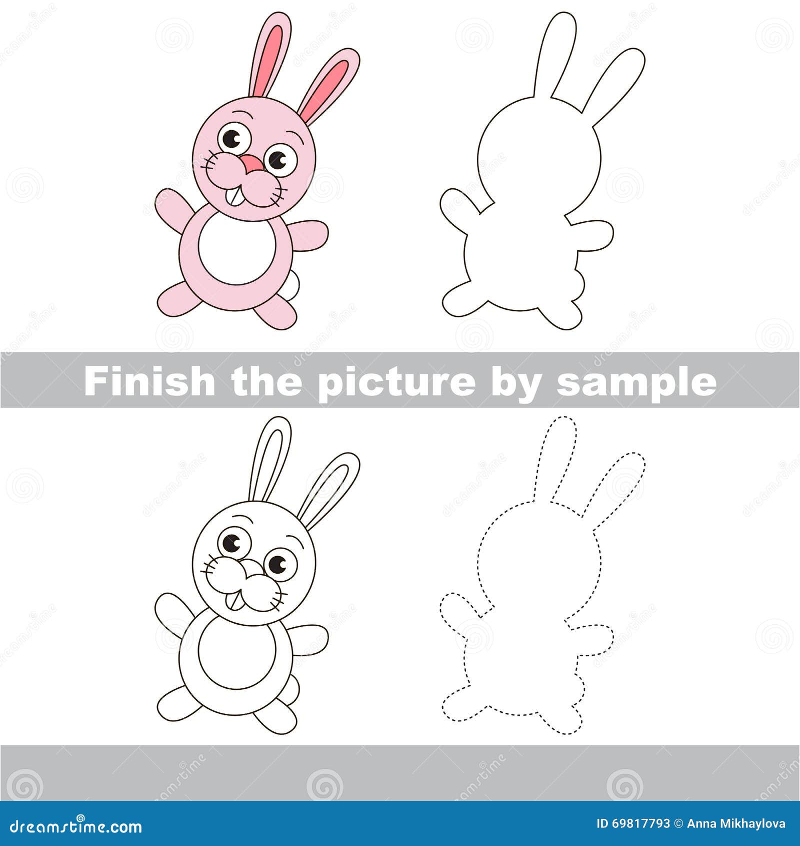 Short - How To Draw A Funny Bunny Ice Cream