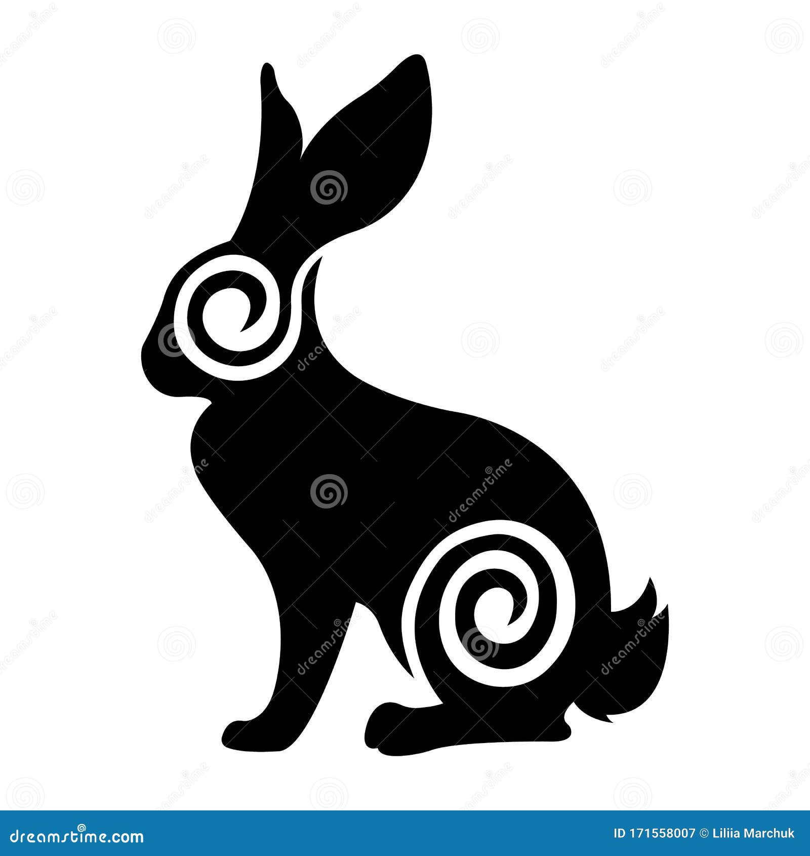 990+ Drawing Of Rabbit Tattoo Stock Illustrations, Royalty-Free Vector  Graphics & Clip Art - iStock