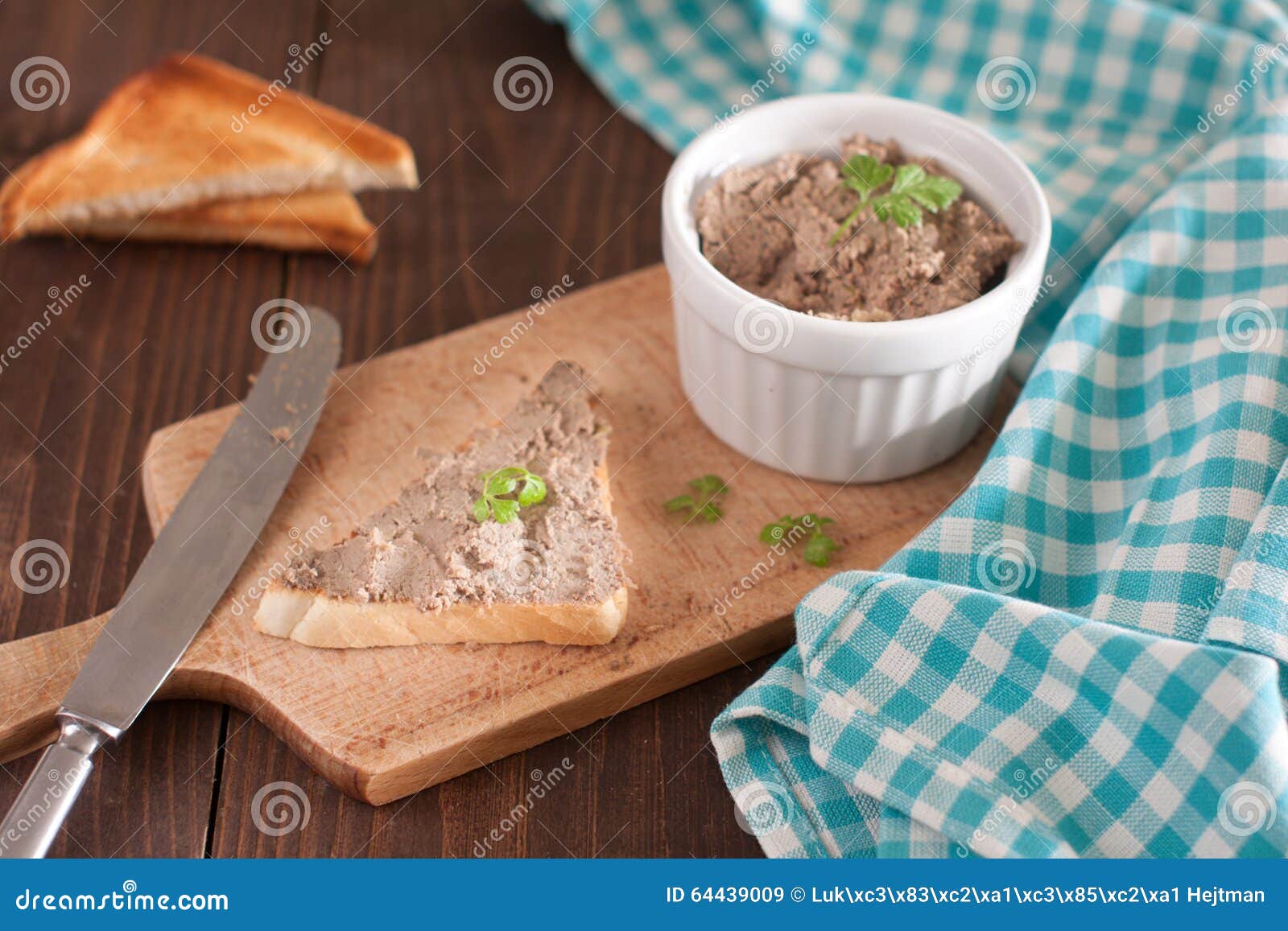 The rabbit liver pate stock image. Image of state, alternatives 64439009