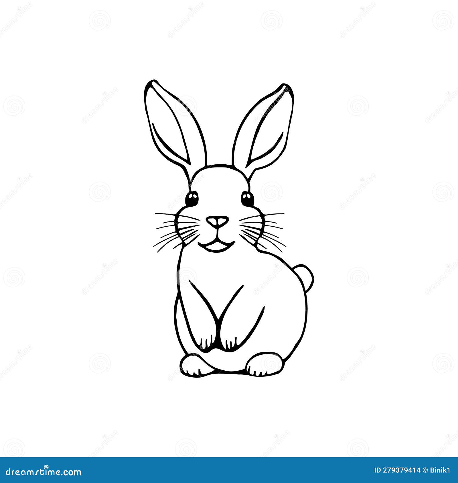 Bunny drawing hires stock photography and images  Alamy