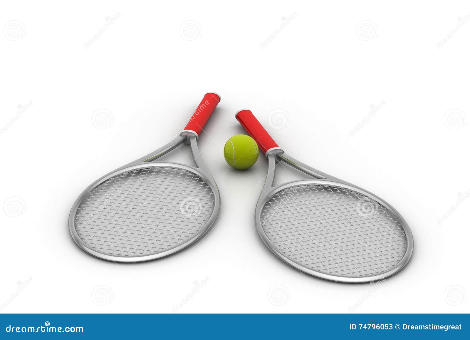 Racchetta Di Volano Con La Palla Illustrazione di Stock - Illustrazione