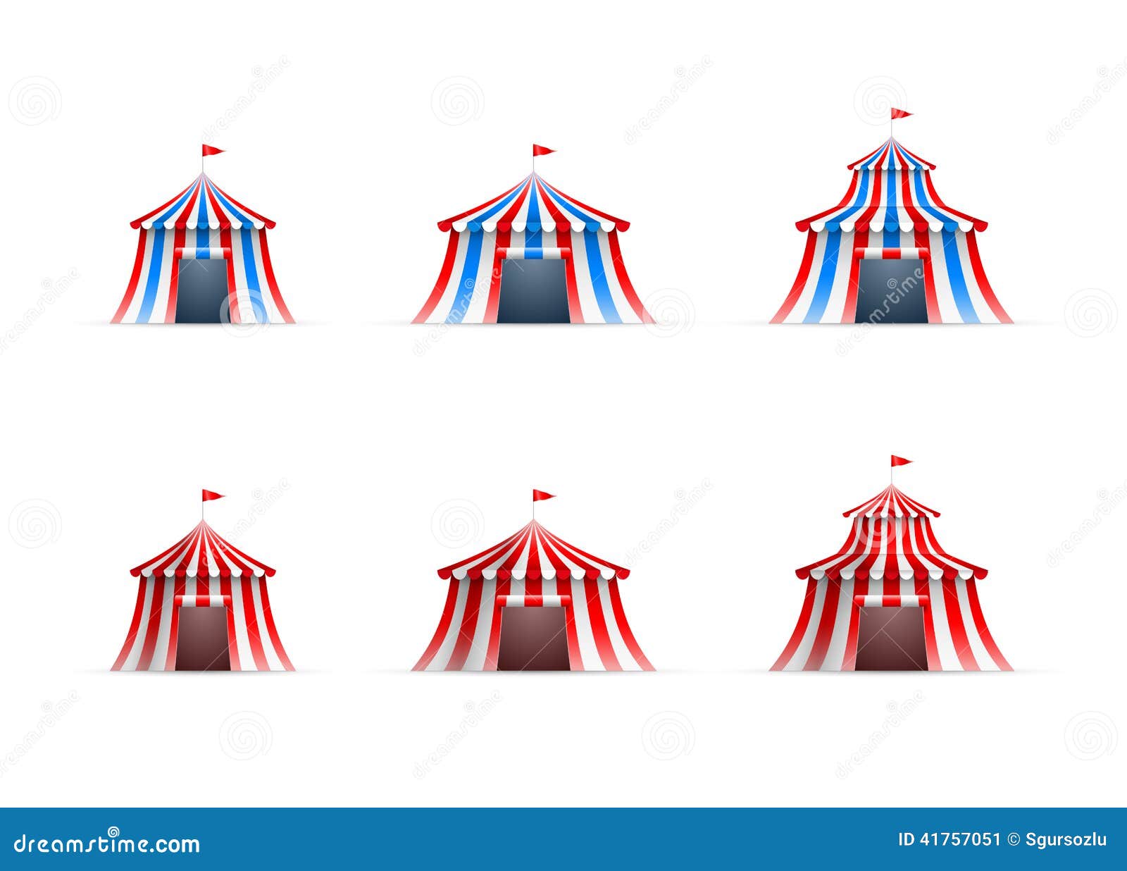 Raccolta della tenda di circo Libera da Diritti