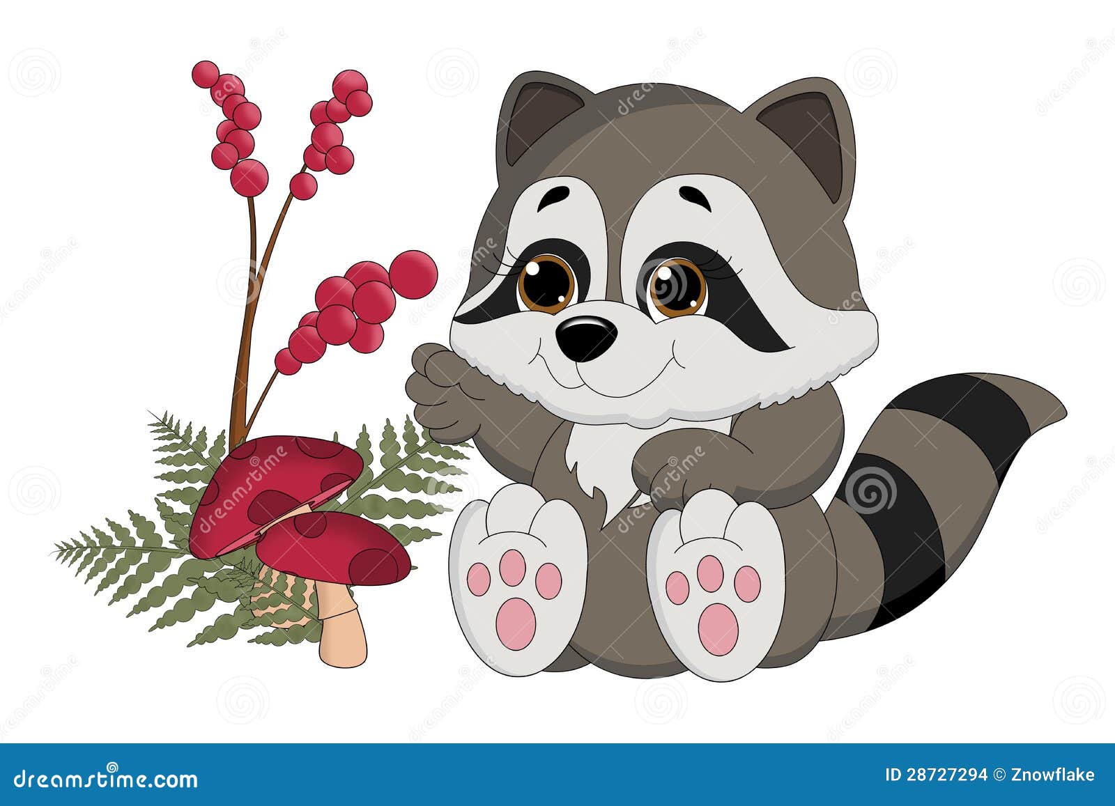 baby raccoon clipart - photo #32