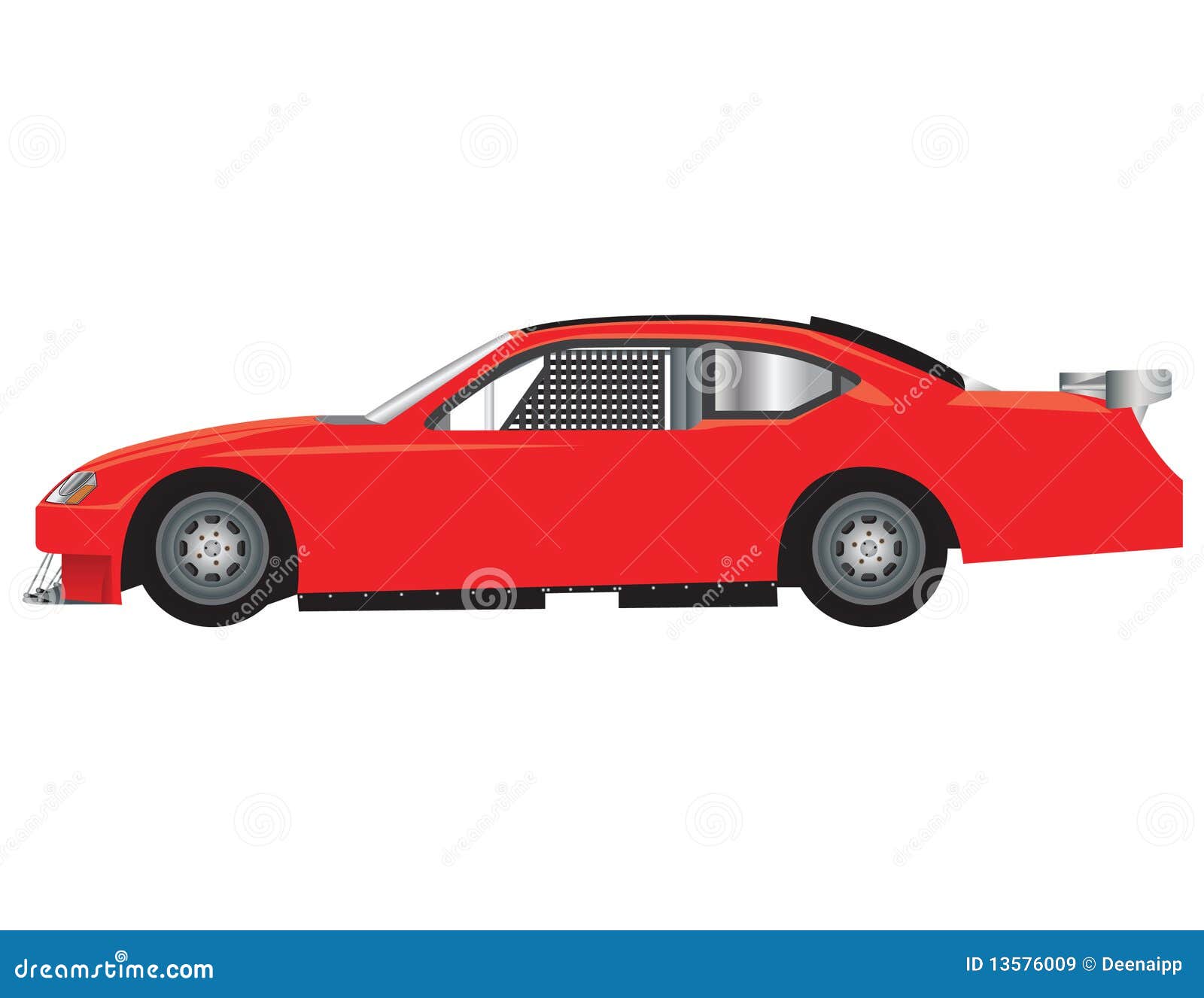 Race Car stock vector. Illustration of racing, nascar 13576009