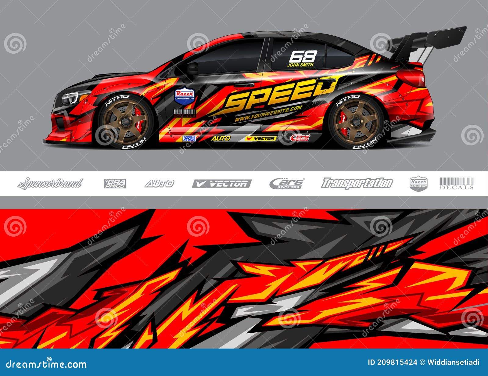 car wrap decal s. abstract racing and sport background for racing livery or daily use car vinyl sticker.