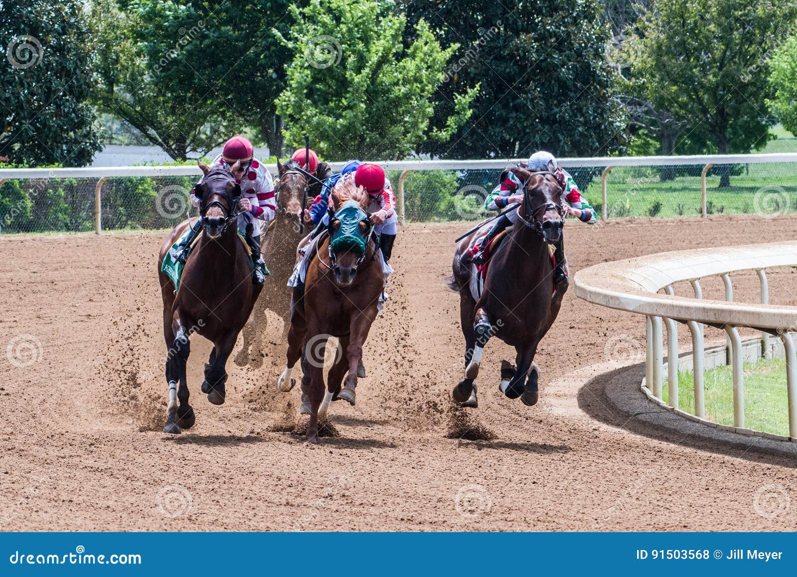 Racecourse Keeneland Corner 4 Editorial Stock Photo Image of eoch