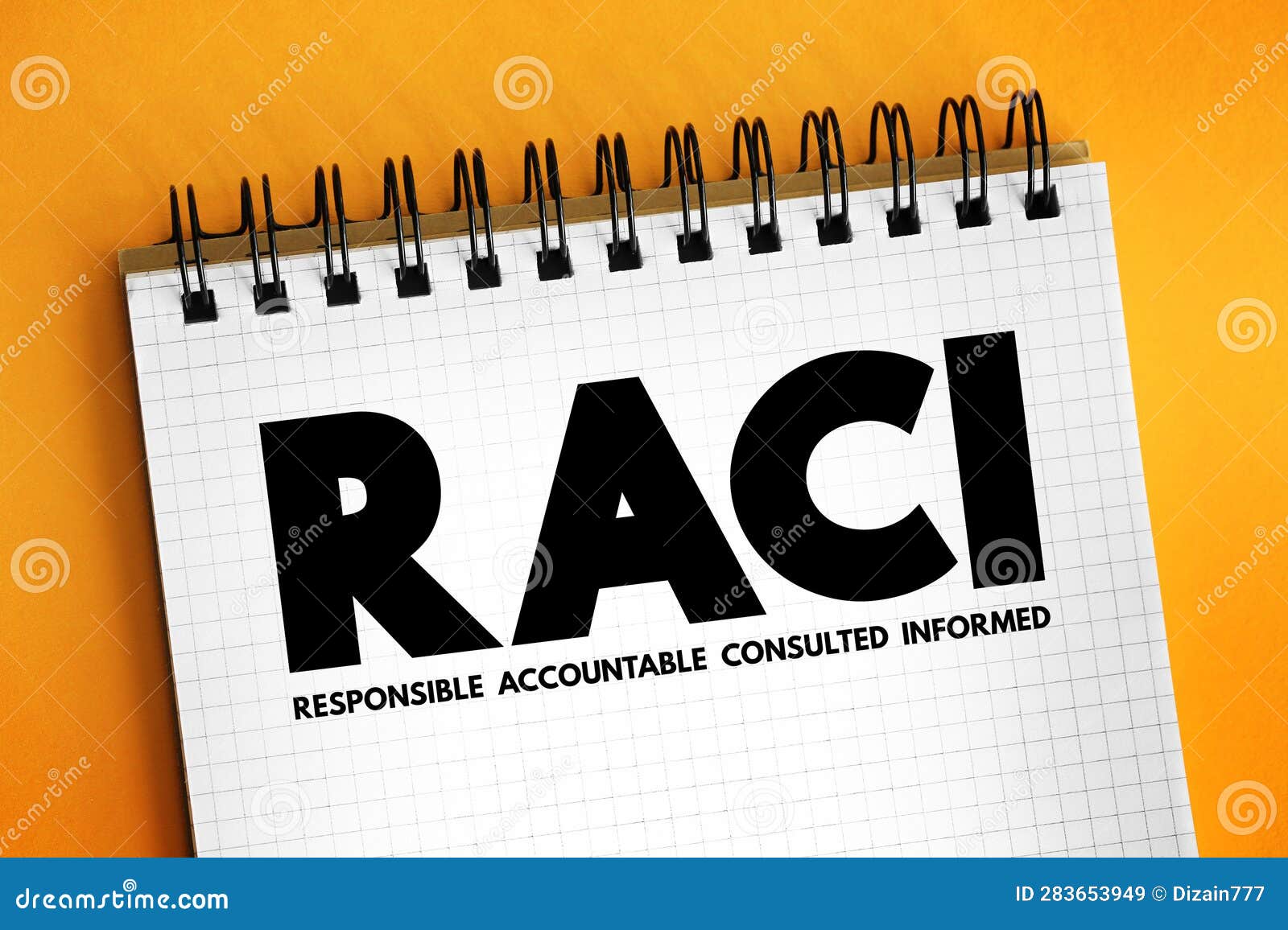 RACI Responsibility Matrix Responsible, Accountable, Consulted