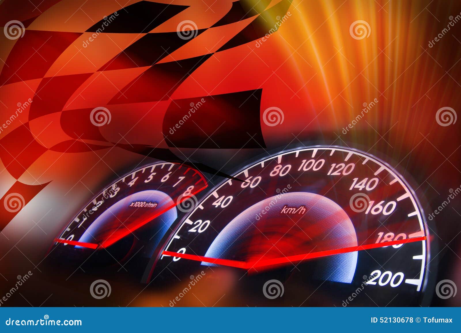 AOFOTO 6x4ft Speedometer Racing Chequered Flag Background Motorcycle Race Photography Backdrop Speed Automobile Formula One Motor Car Auto Motorsport Champion Sport Competition Studio Props Wallpaper