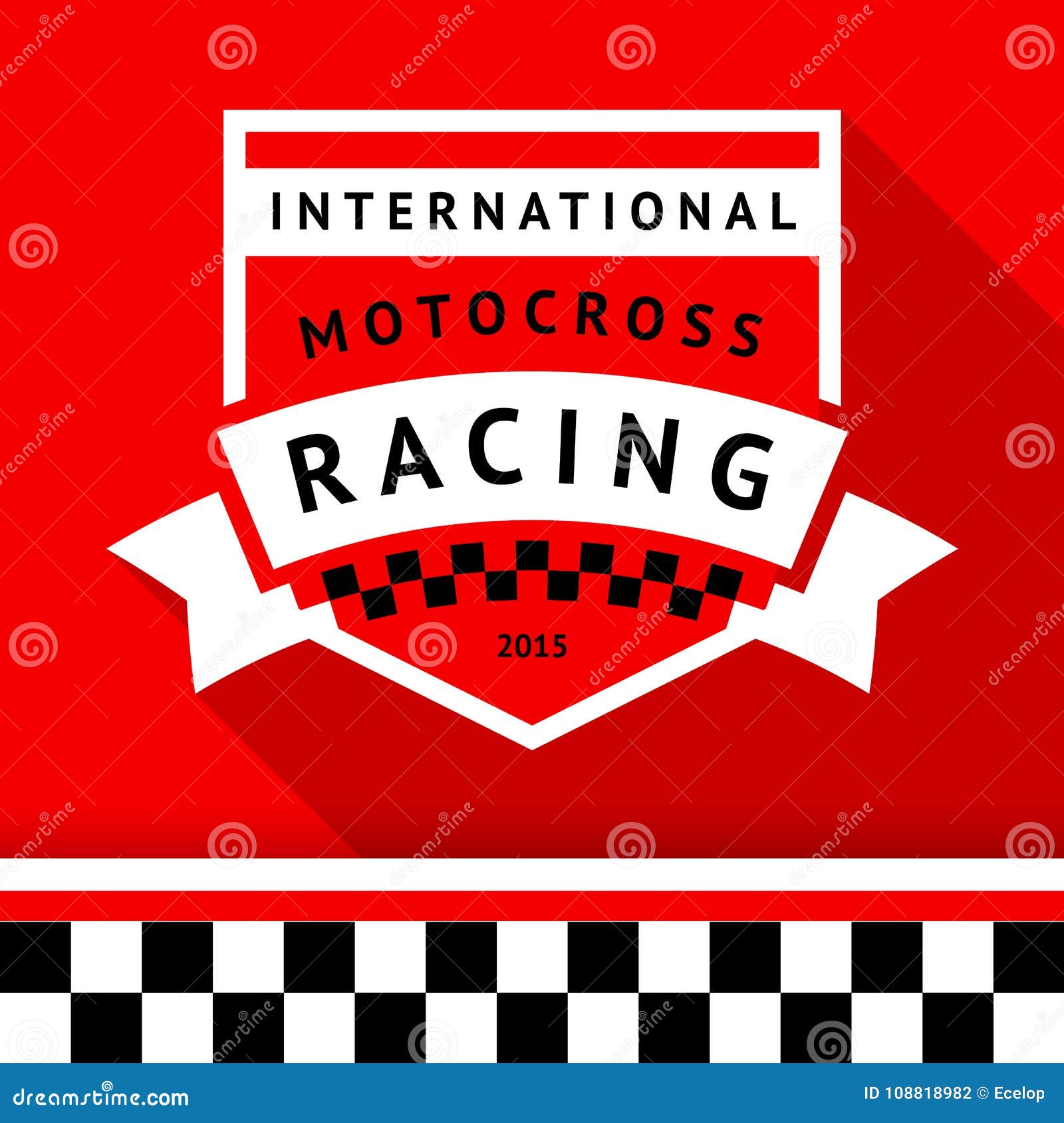 Racing badge 12 stock vector. Illustration of signboard 108818982