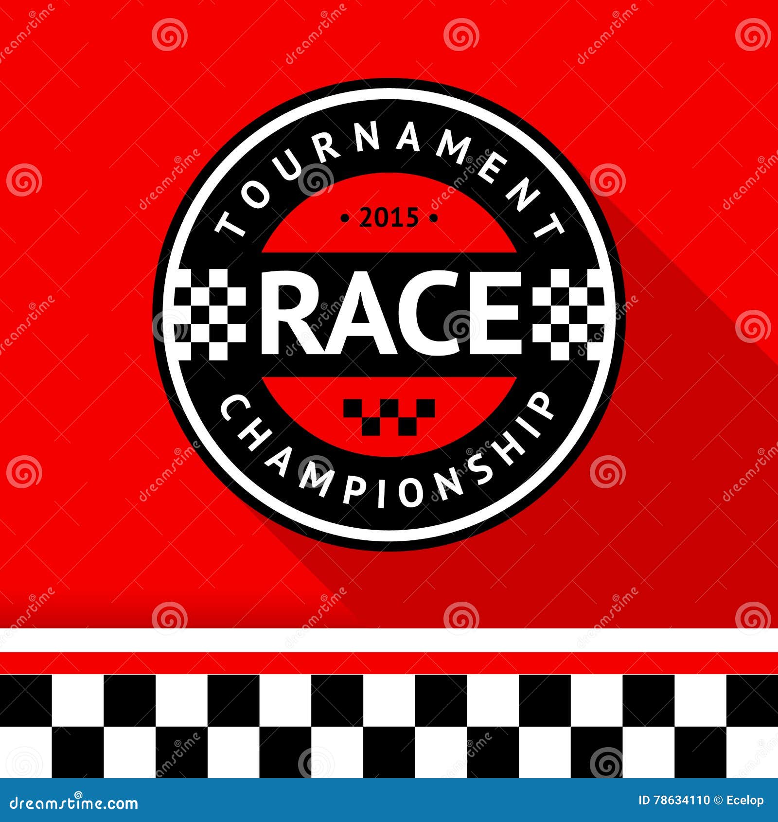 Racing badge 14 stock vector. Illustration of fast, motorcycle 78634110