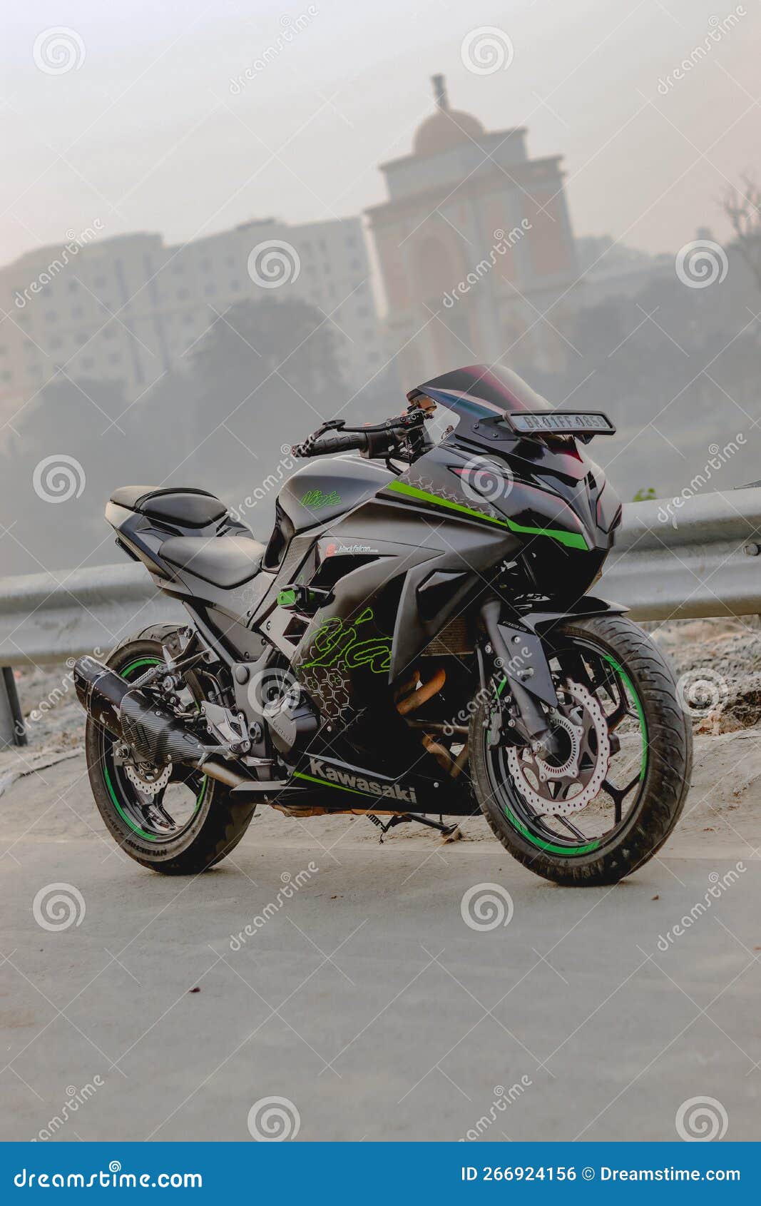 Racing Bike Ninja 300 editorial photo. Image of ninja 266924156