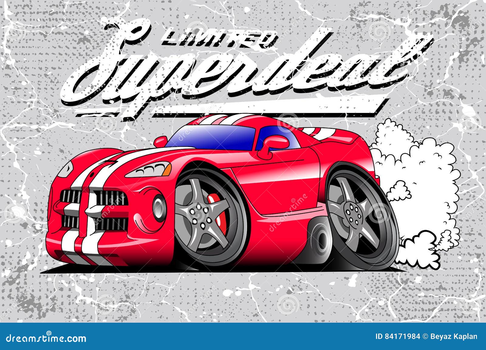 Racing car art stock illustration. Illustration of design 84171984