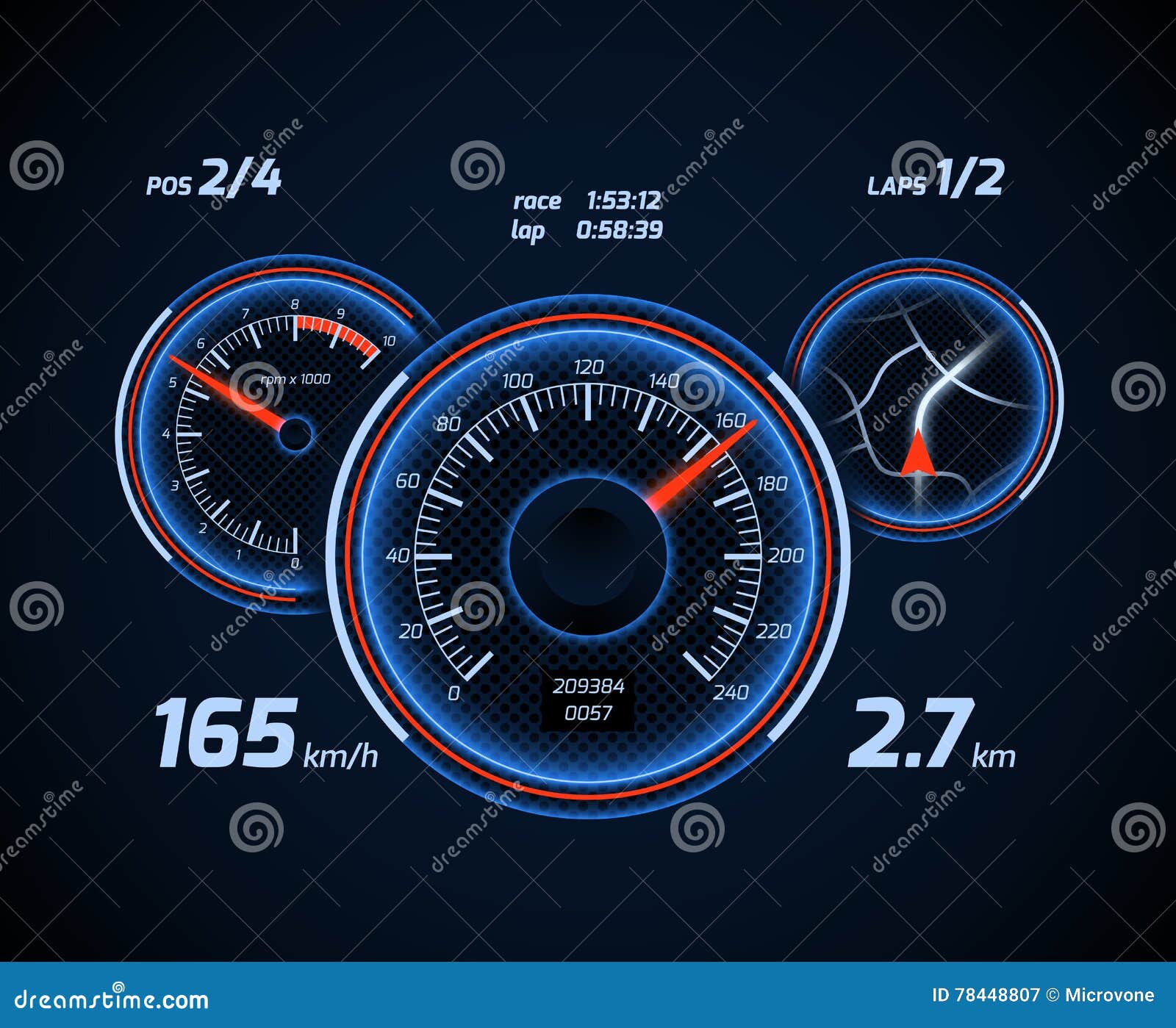 Dashboard Car Game Dashboard Car Game