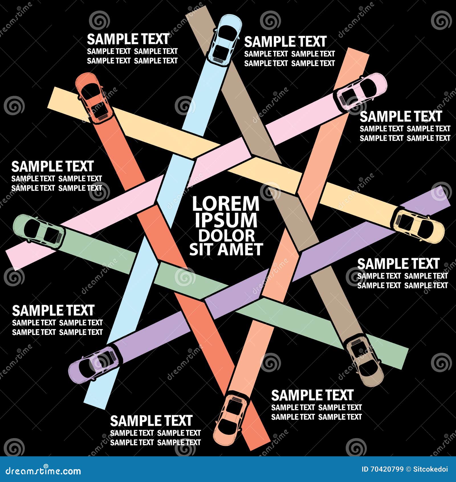 Racing car harmonization stock vector. Illustration of design 70420799