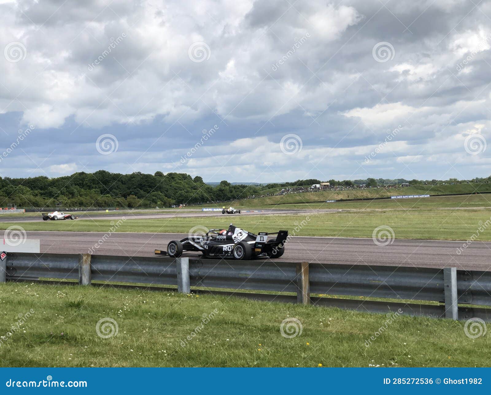 Racing Car at a Race Track in Wiltshire Editorial Photo Image of