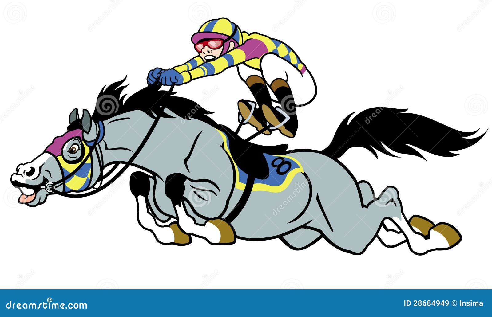 clip art for horse racing - photo #31