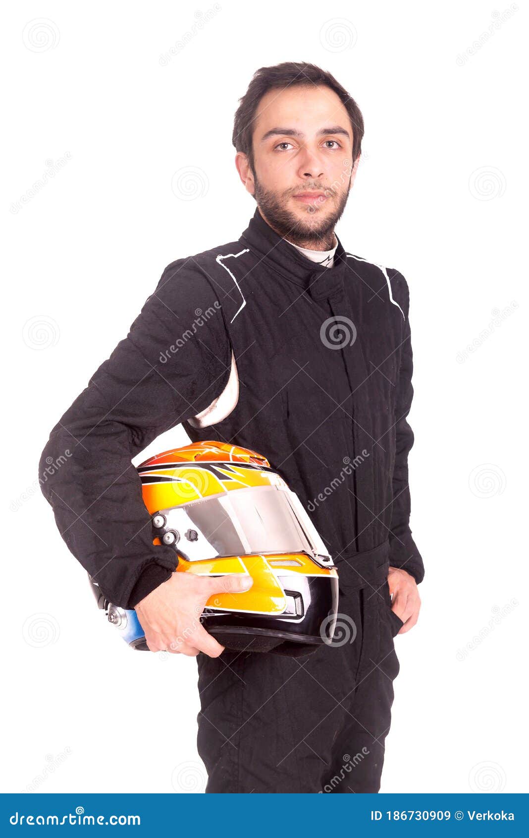 Racing pilot isolated stock image. Image of face, cute 186730909
