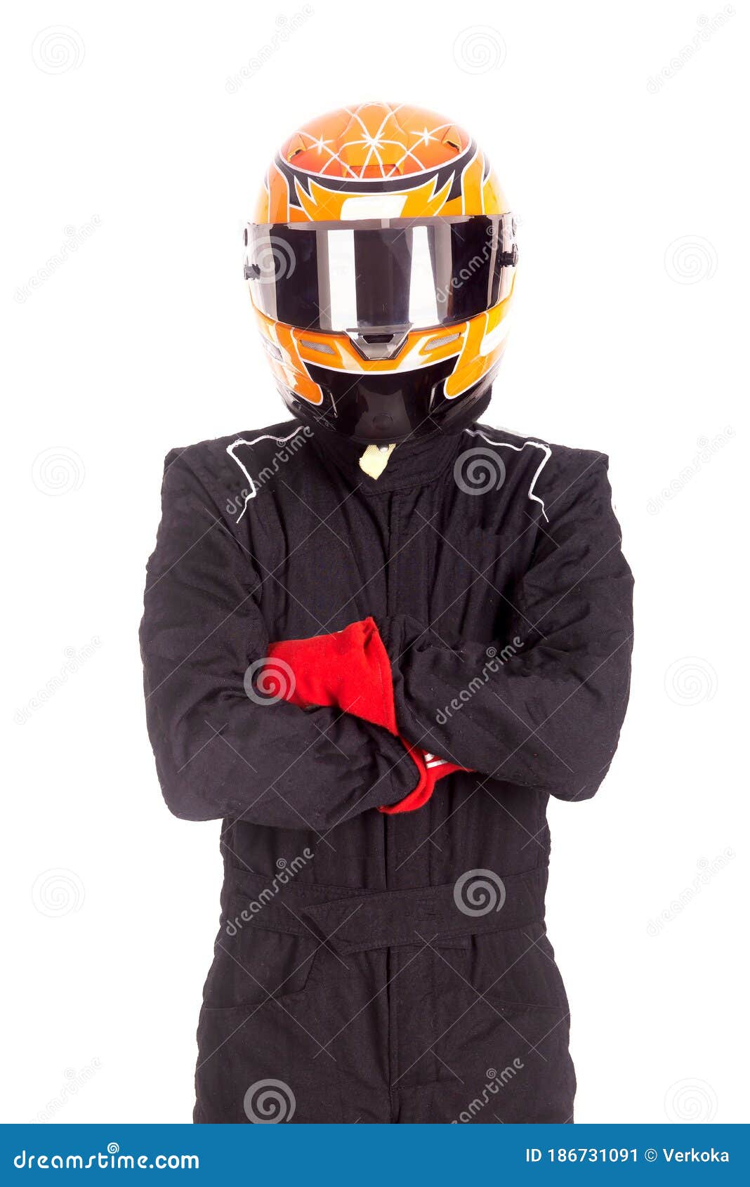 Racing pilot isolated stock image. Image of black, posing 186731091