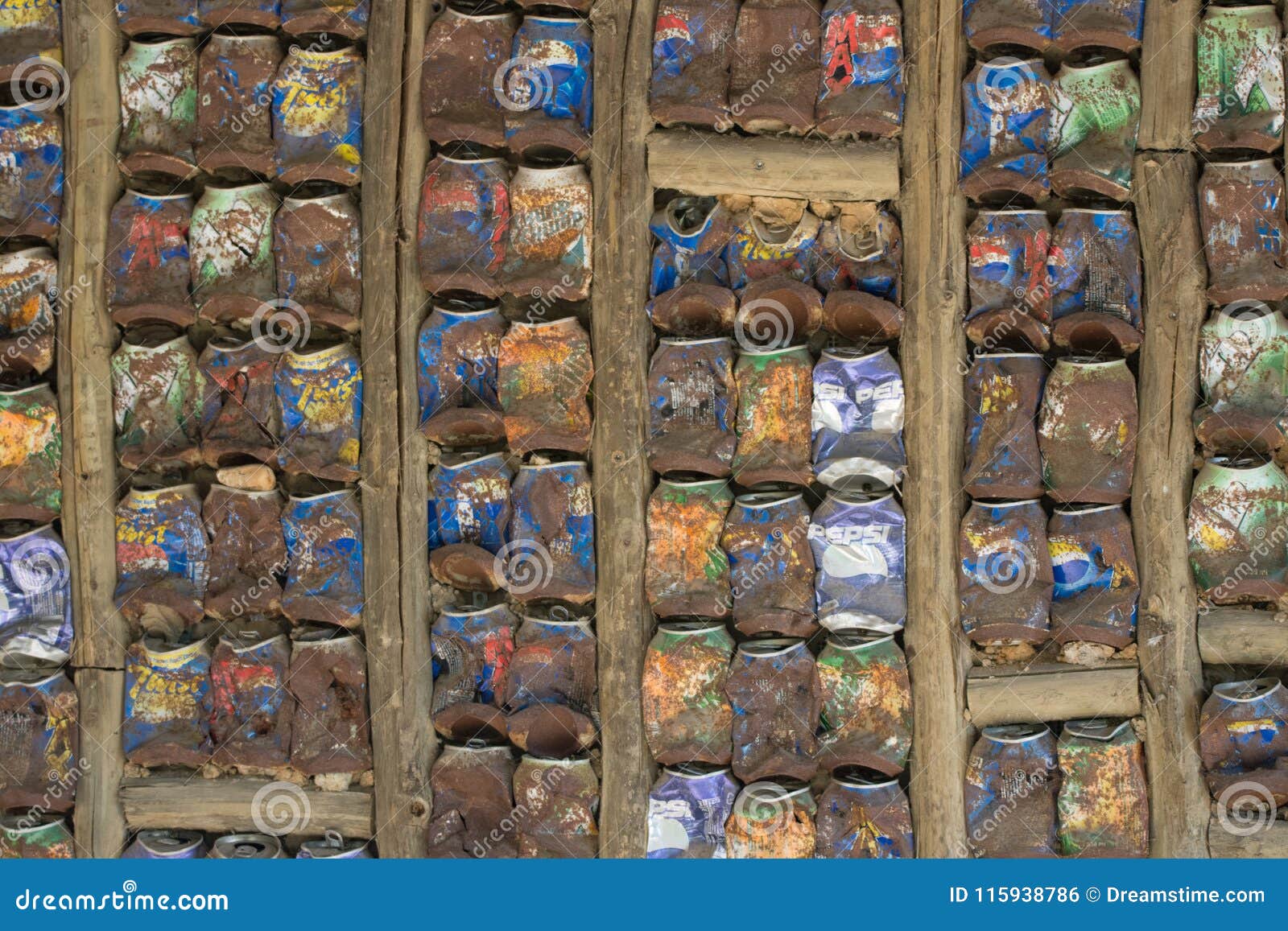 Rusty Cans editorial photo. Image of abstract, rack 115938786