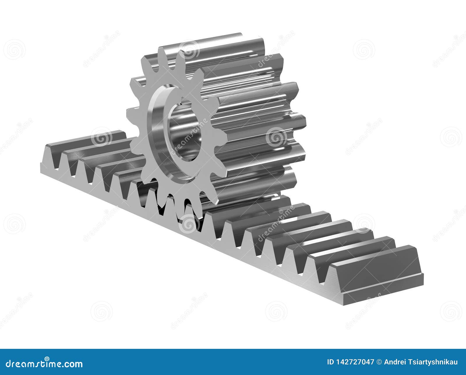 Rack Gear Image Of A Rack With A Rolling Gear Wheel Sliding Gate Mechanism Educational Image 3d Rendering Stock Illustration Illustration Of Gear Isometry