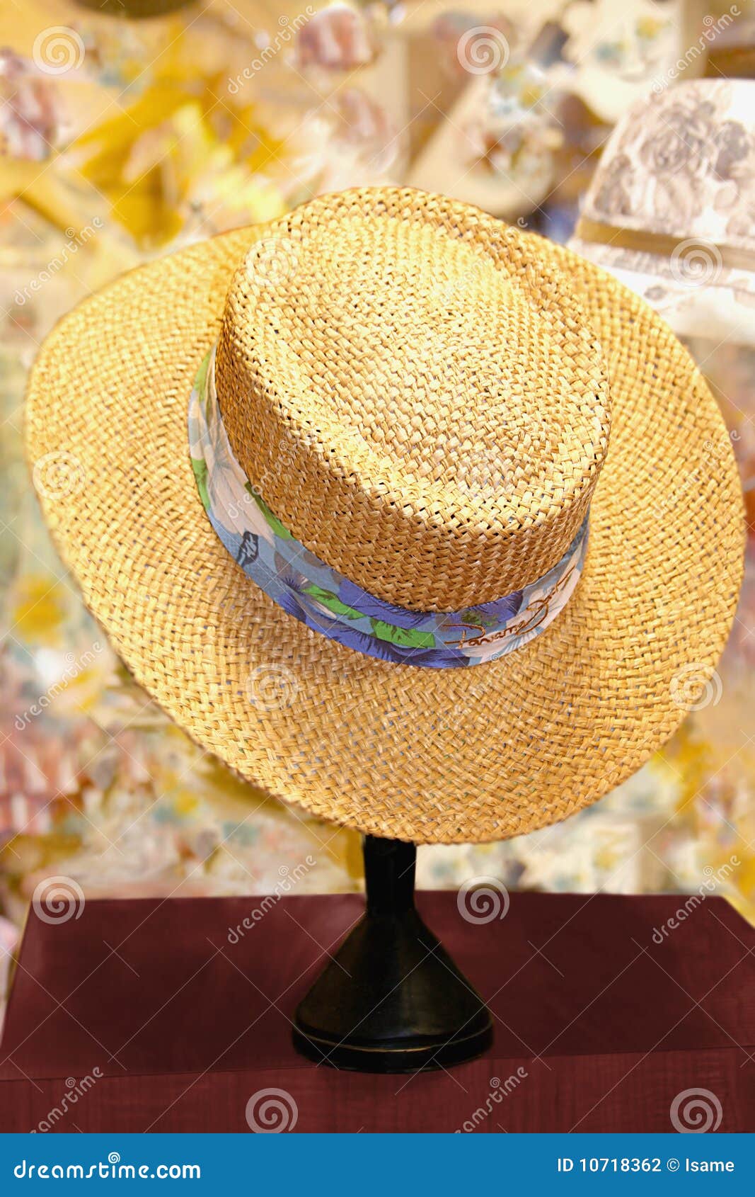 A rack with straw hat stock photo. Image of cowboy, retail 10718362